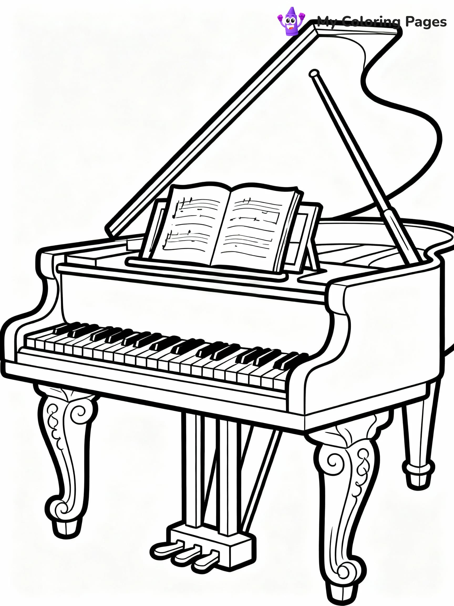 Music Coloring Pages - 13
