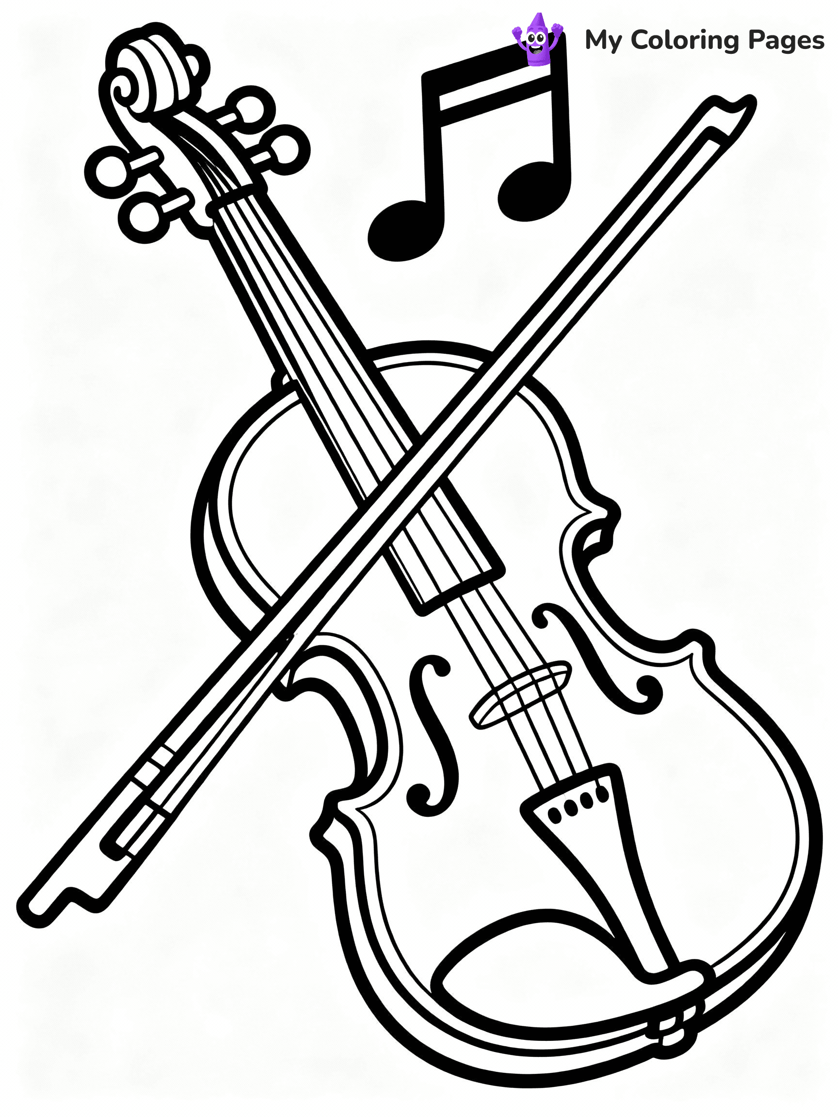 Music Coloring Pages - 5