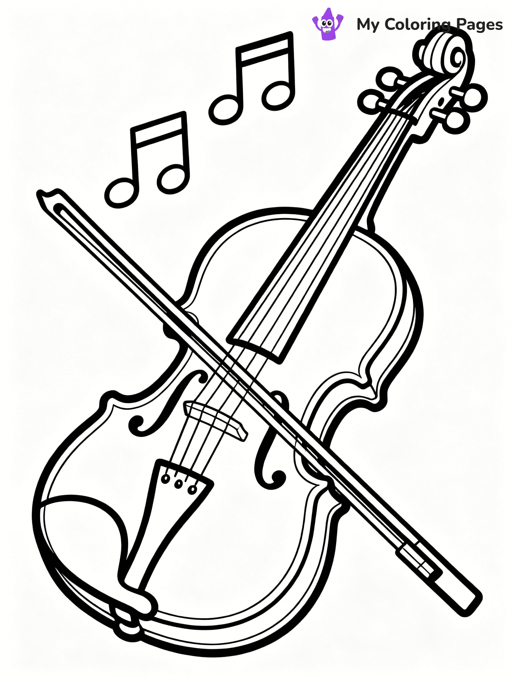 Music Coloring Pages - 4