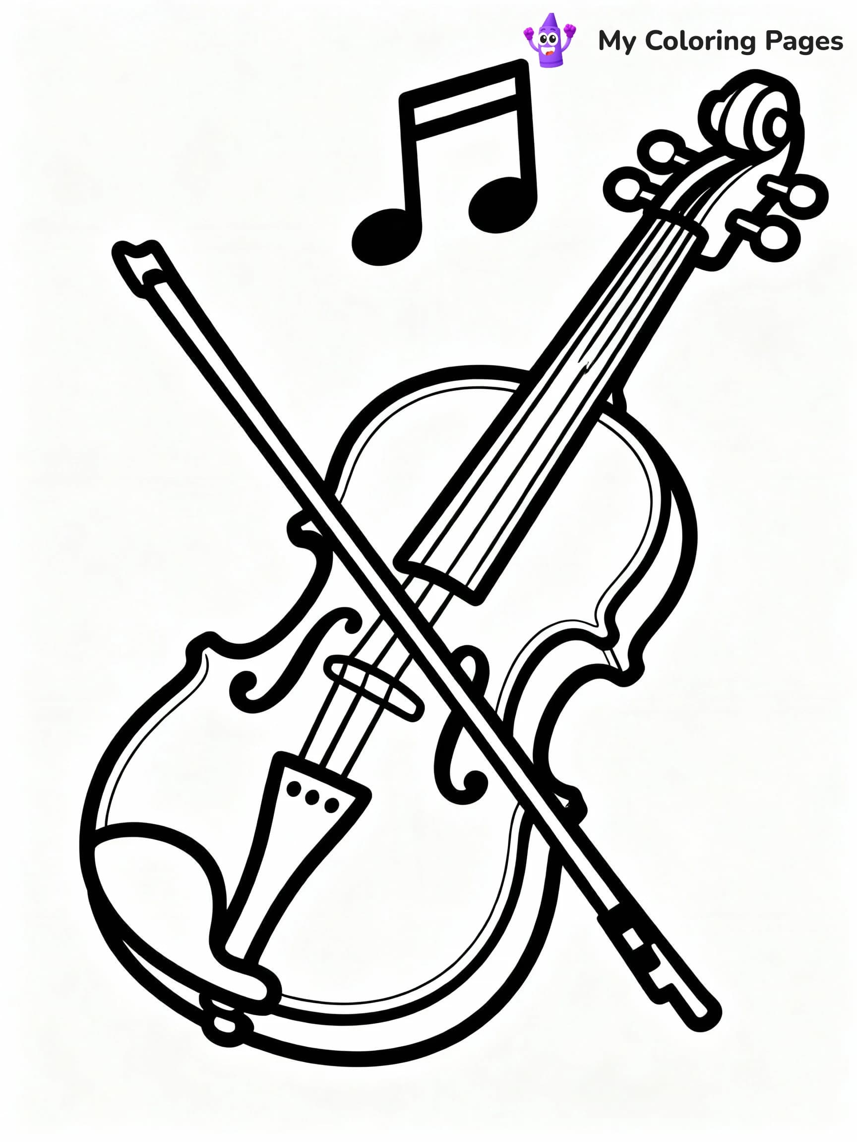 Music Coloring Pages - 3