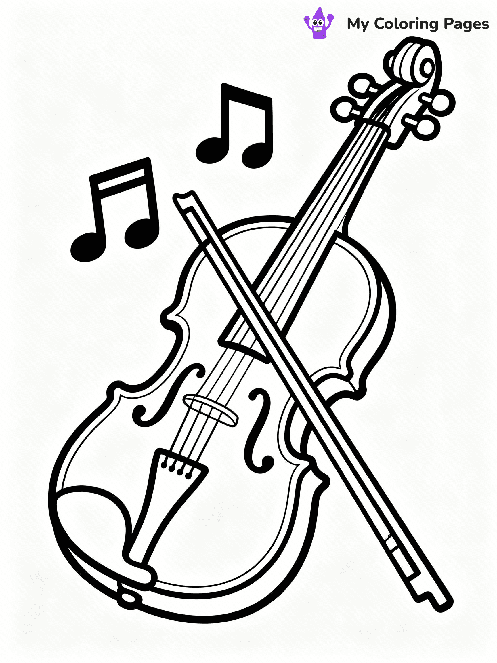 Music Coloring Pages - 2