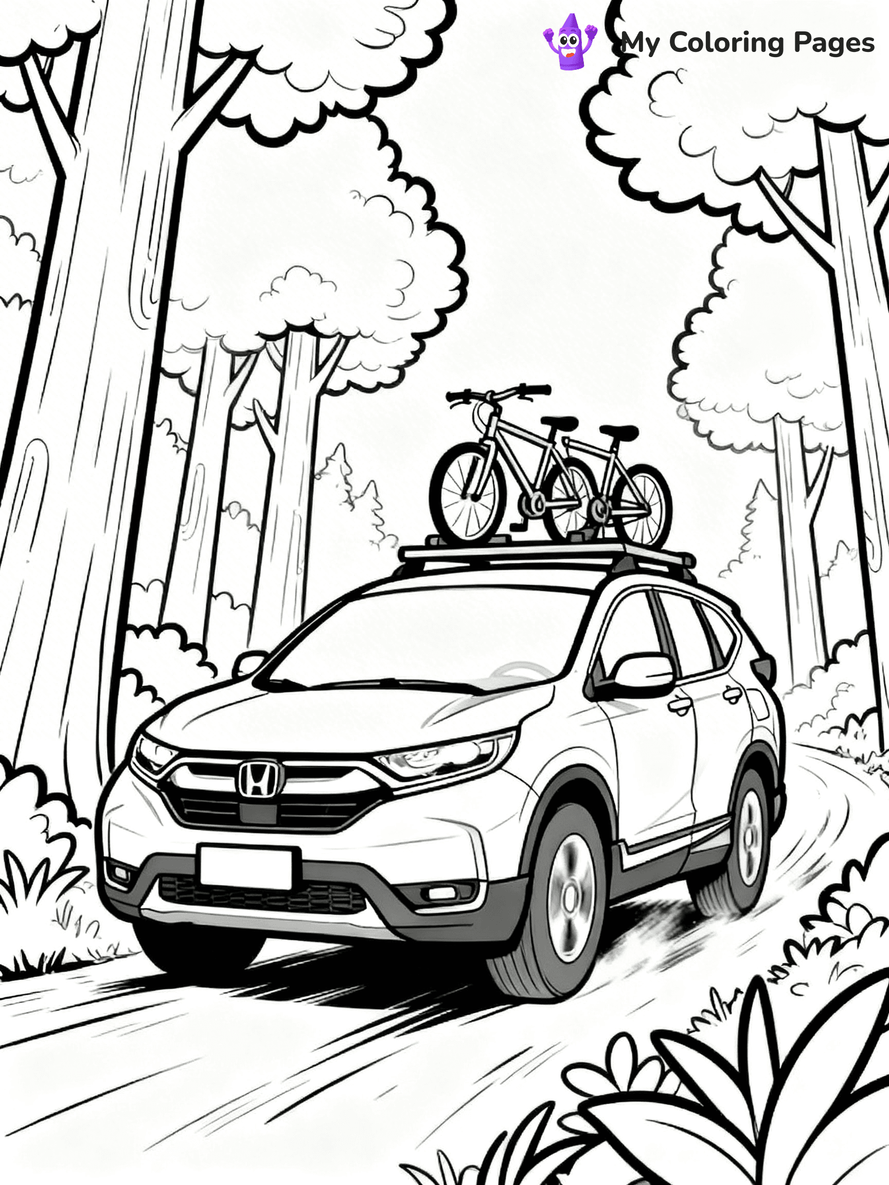 Honda Coloring Pages - 51