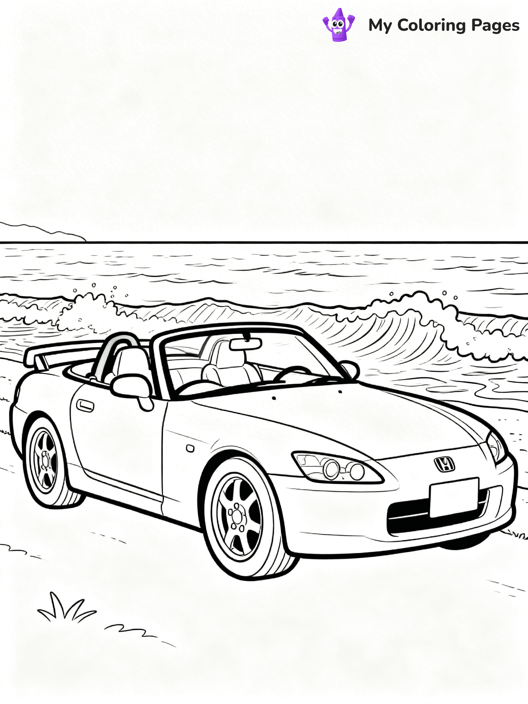 Honda Coloring Pages - 21