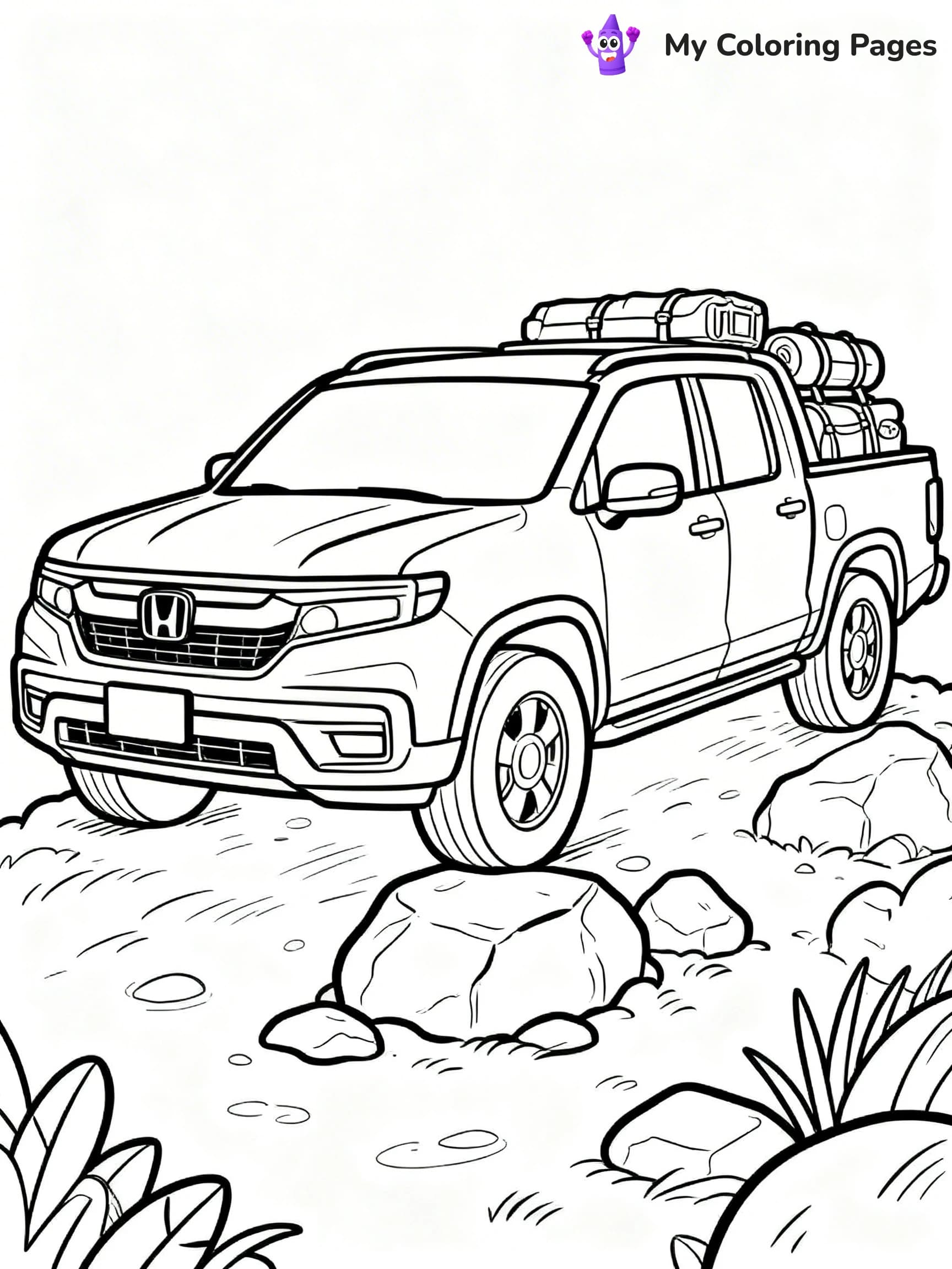 Honda Coloring Pages - 5