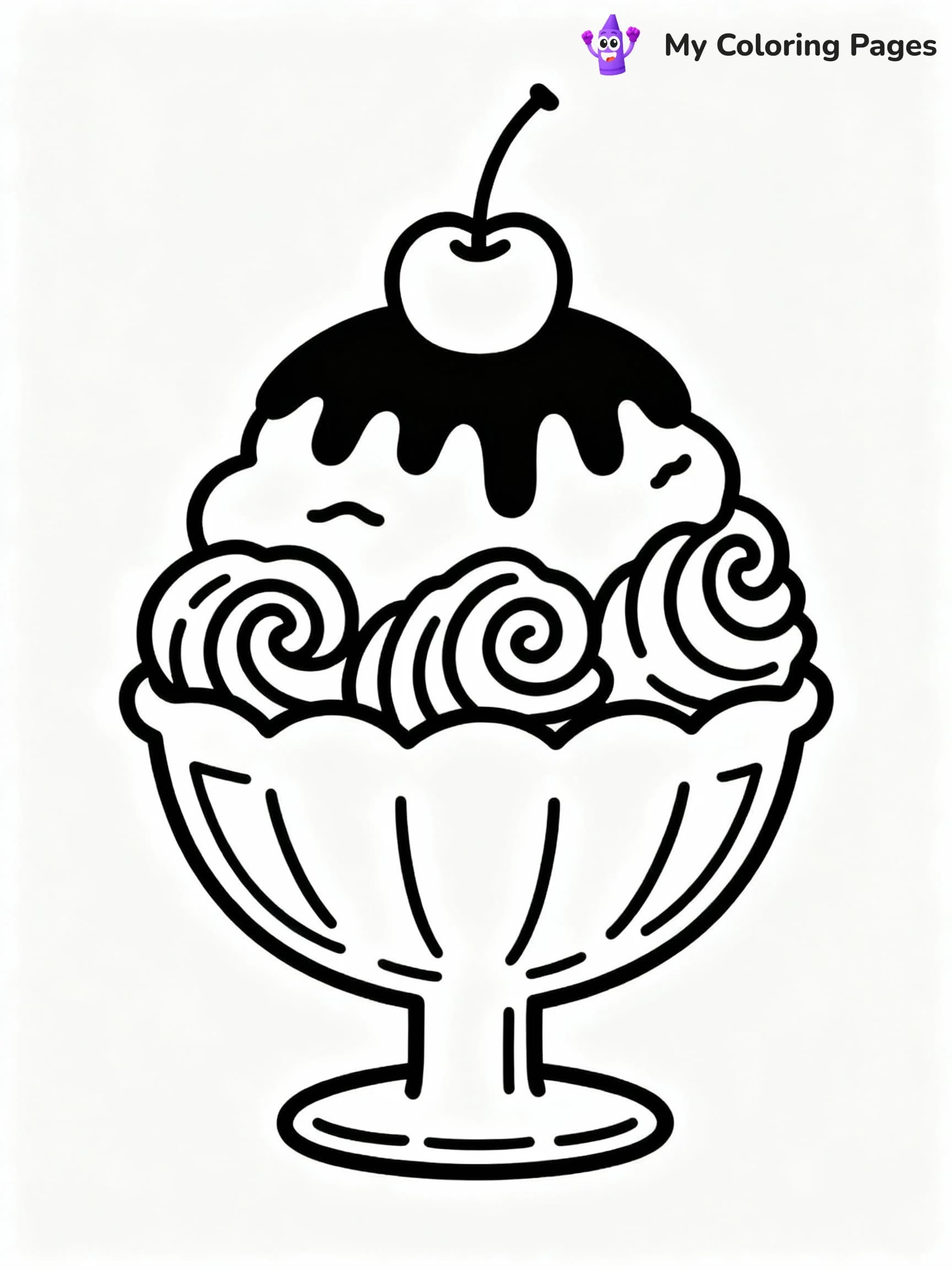 Ice Cream Coloring Pages - 24