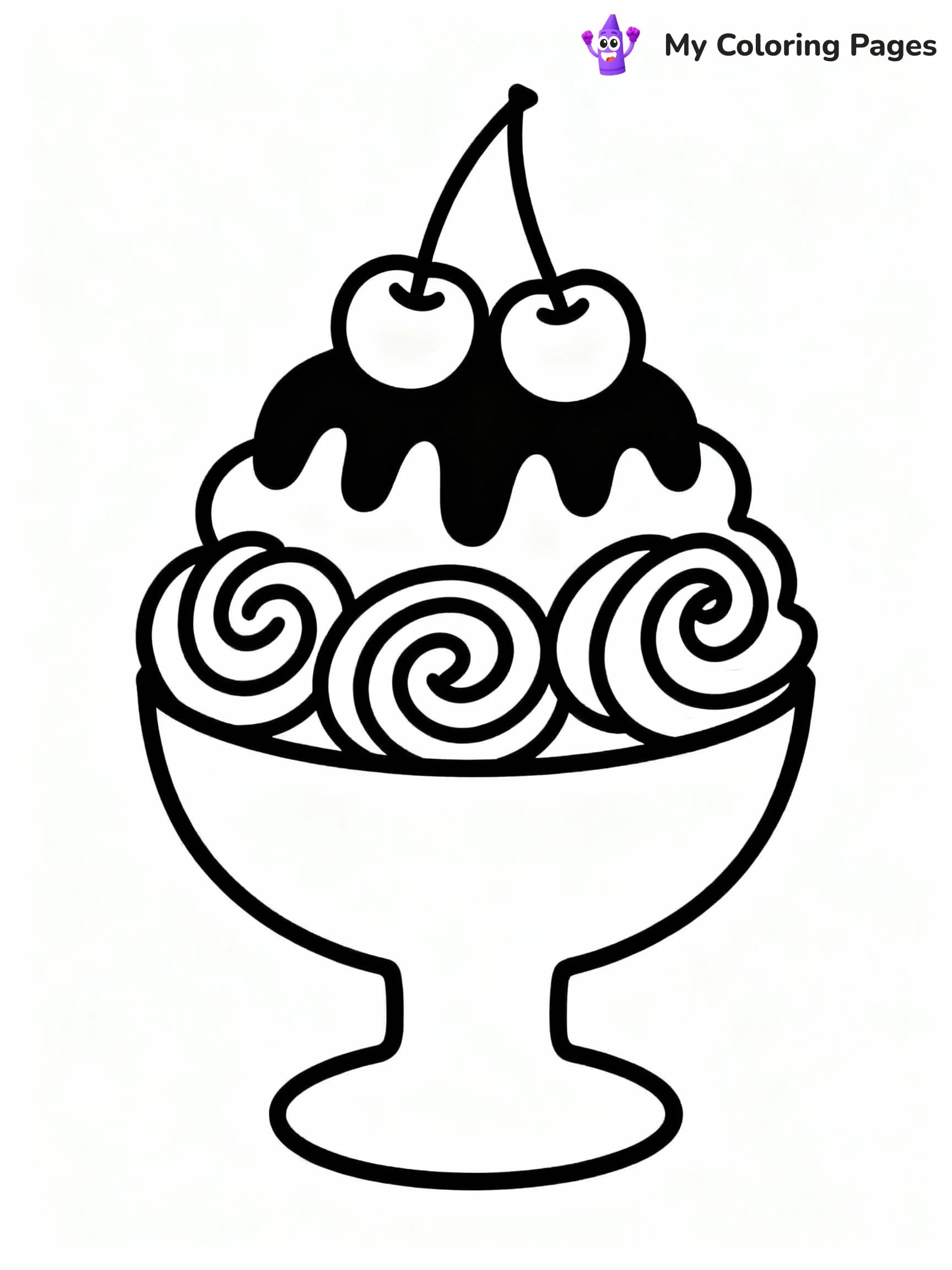 Ice Cream Coloring Pages - 23