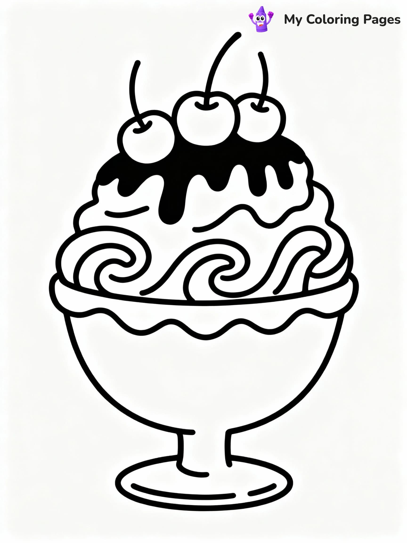 Ice Cream Coloring Pages - 22
