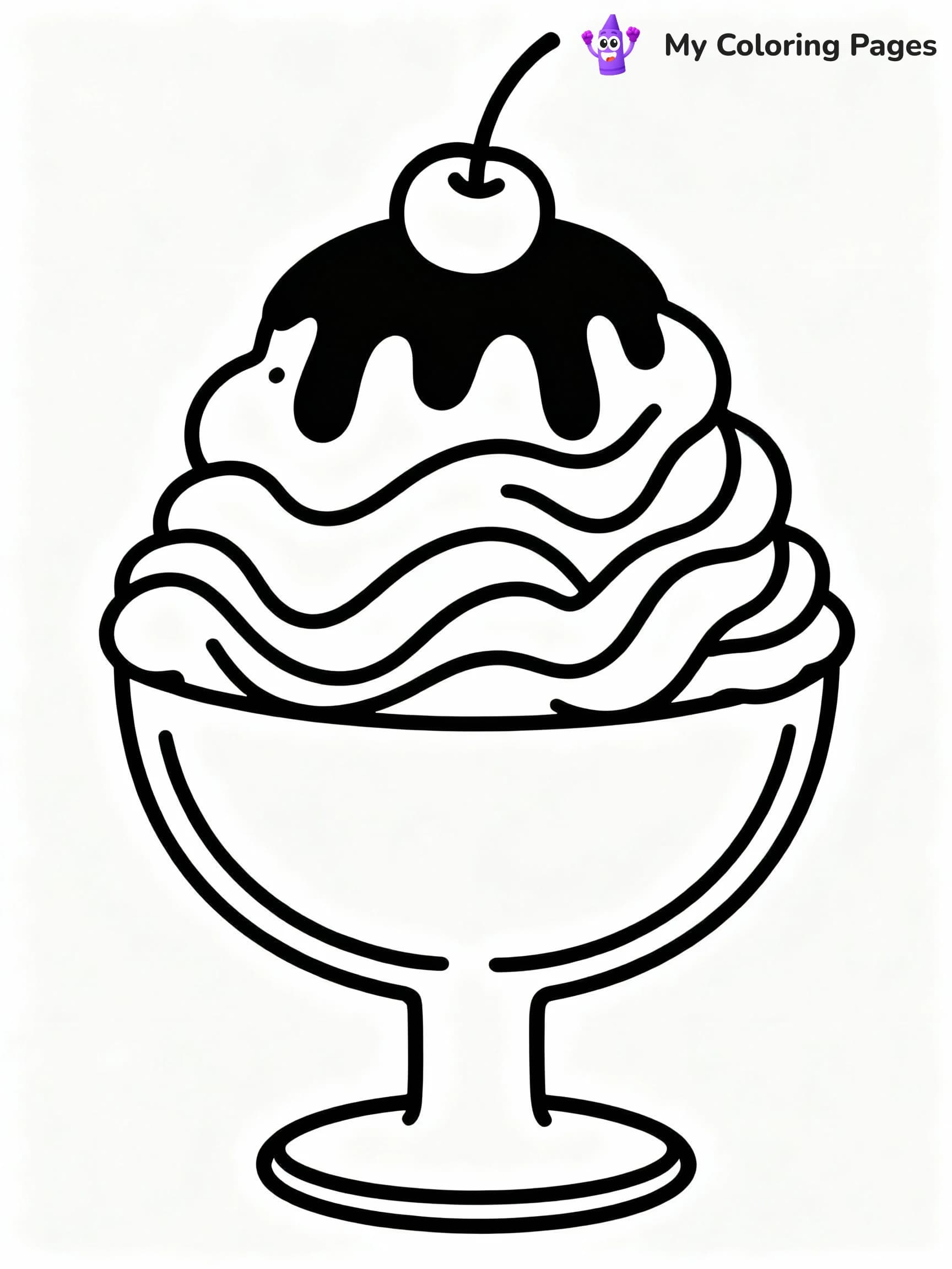 Ice Cream Coloring Pages - 21