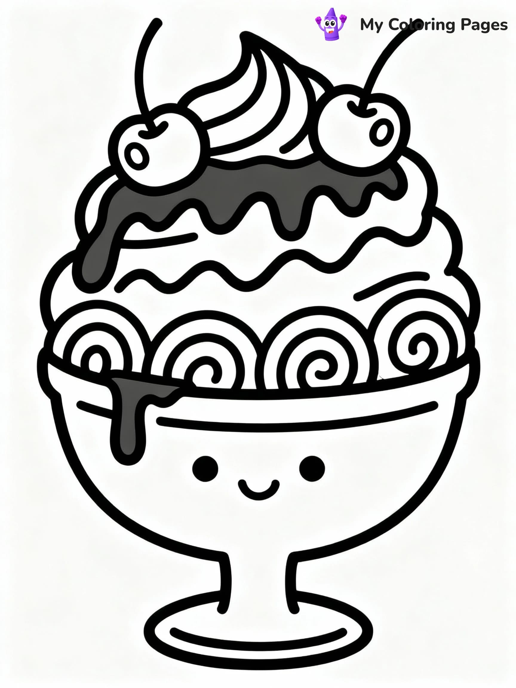 Ice Cream Coloring Pages - 20