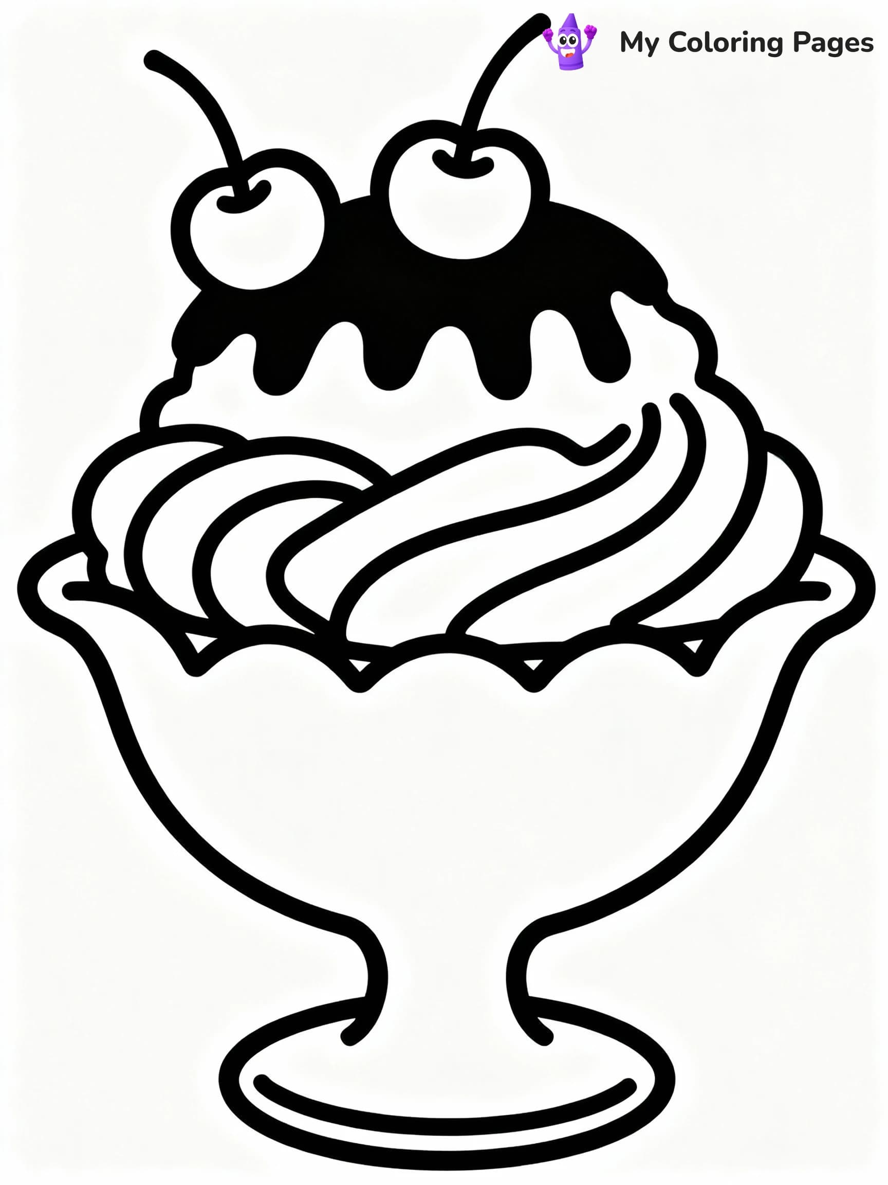Ice Cream Coloring Pages - 19
