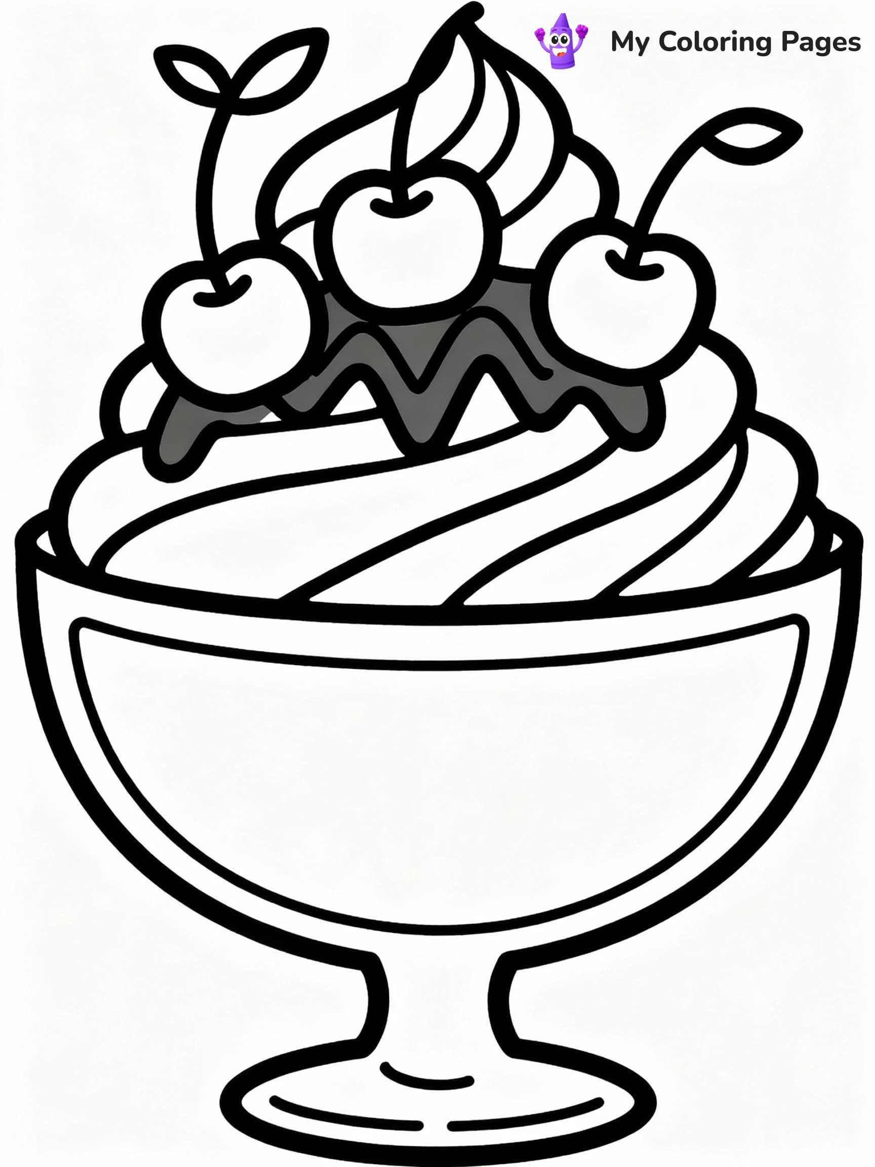 Ice Cream Coloring Pages - 18