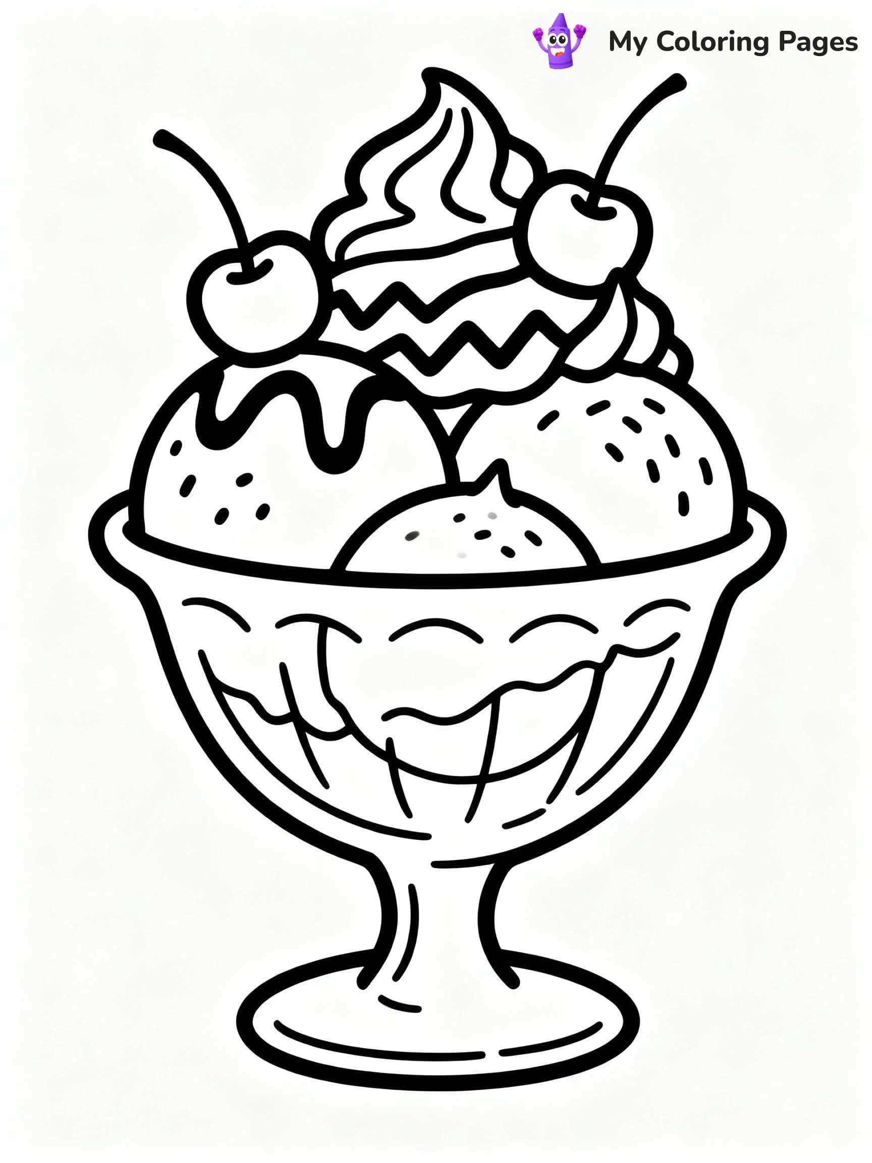 Ice Cream Coloring Pages - 17
