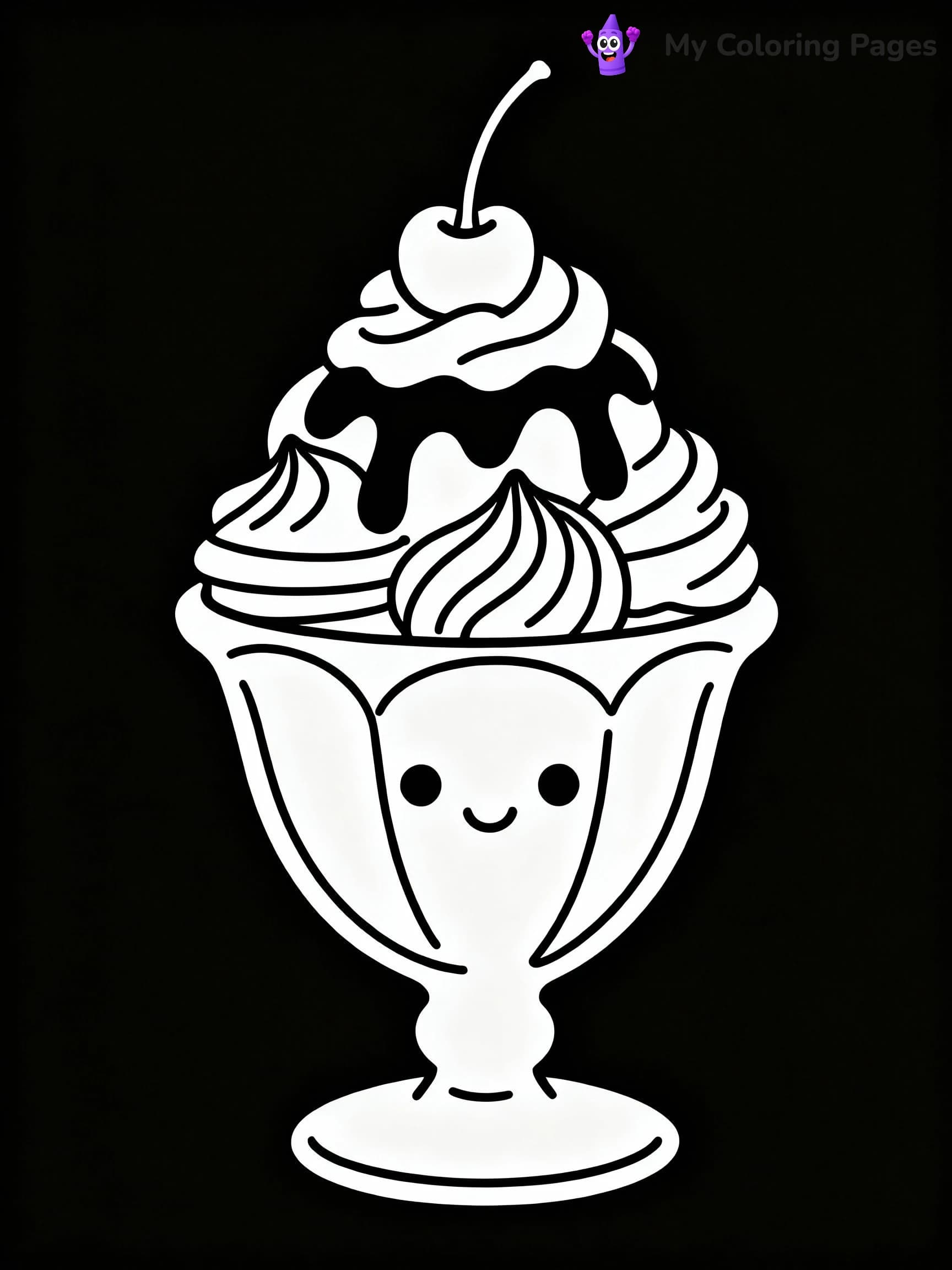 Ice Cream Coloring Pages - 16