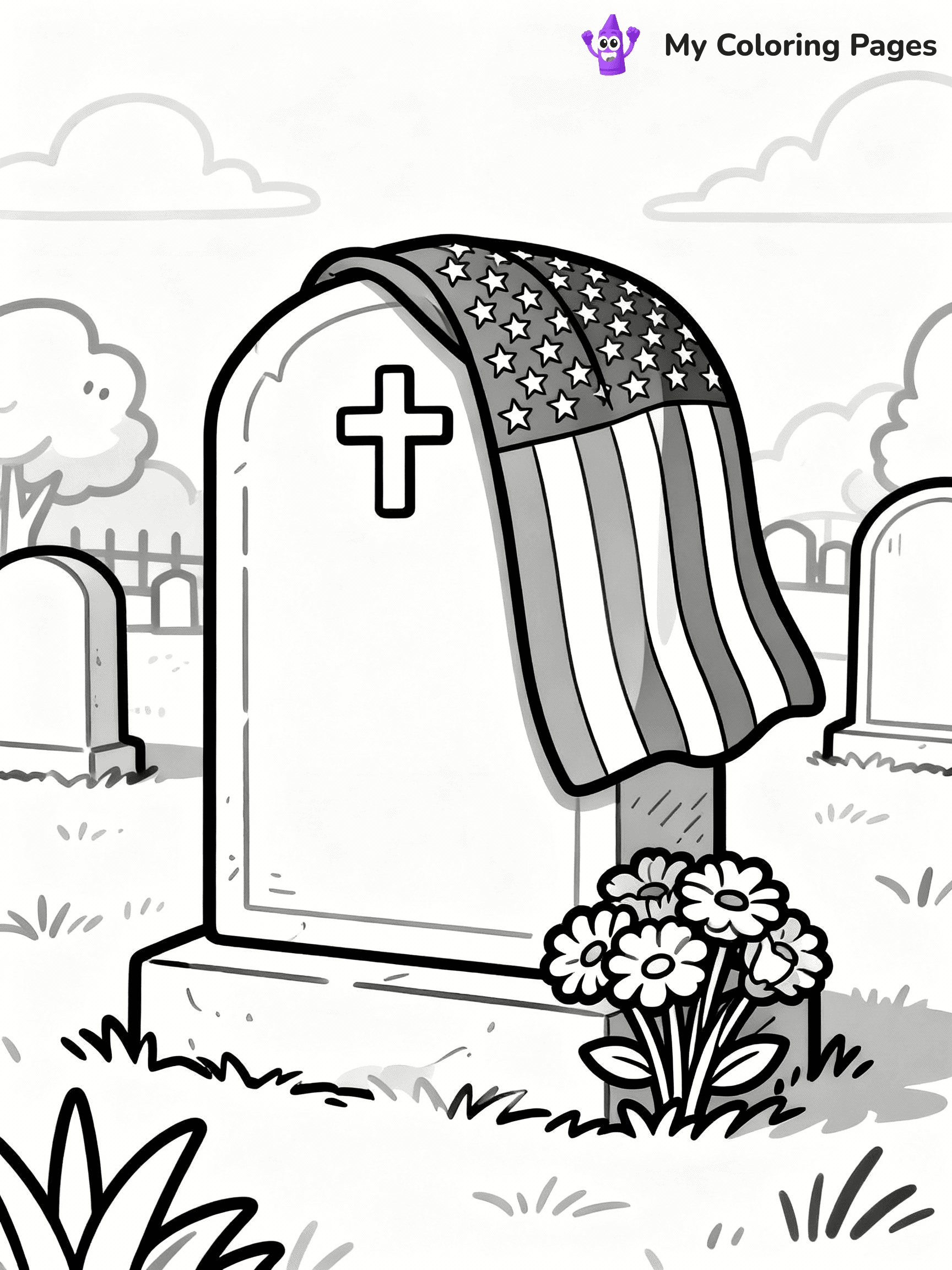 Memorial Day Coloring Pages - 12