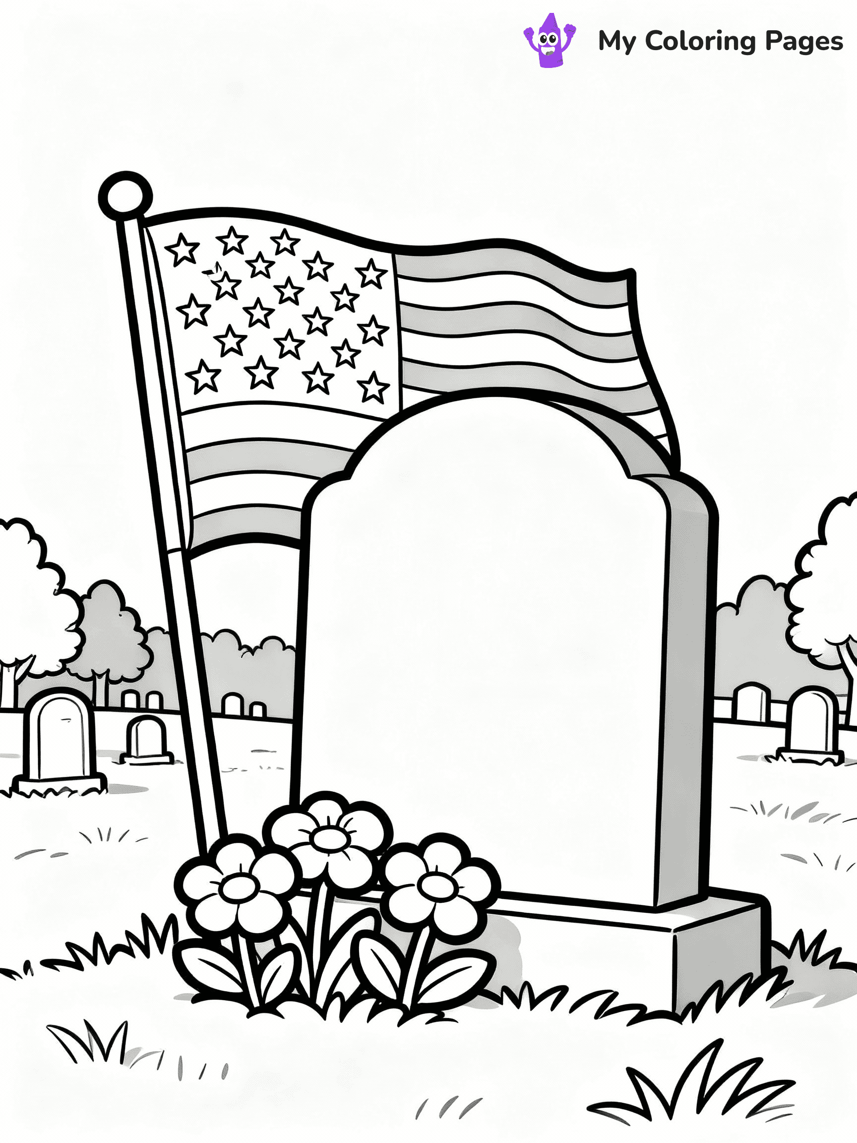 Memorial Day Coloring Pages - 11
