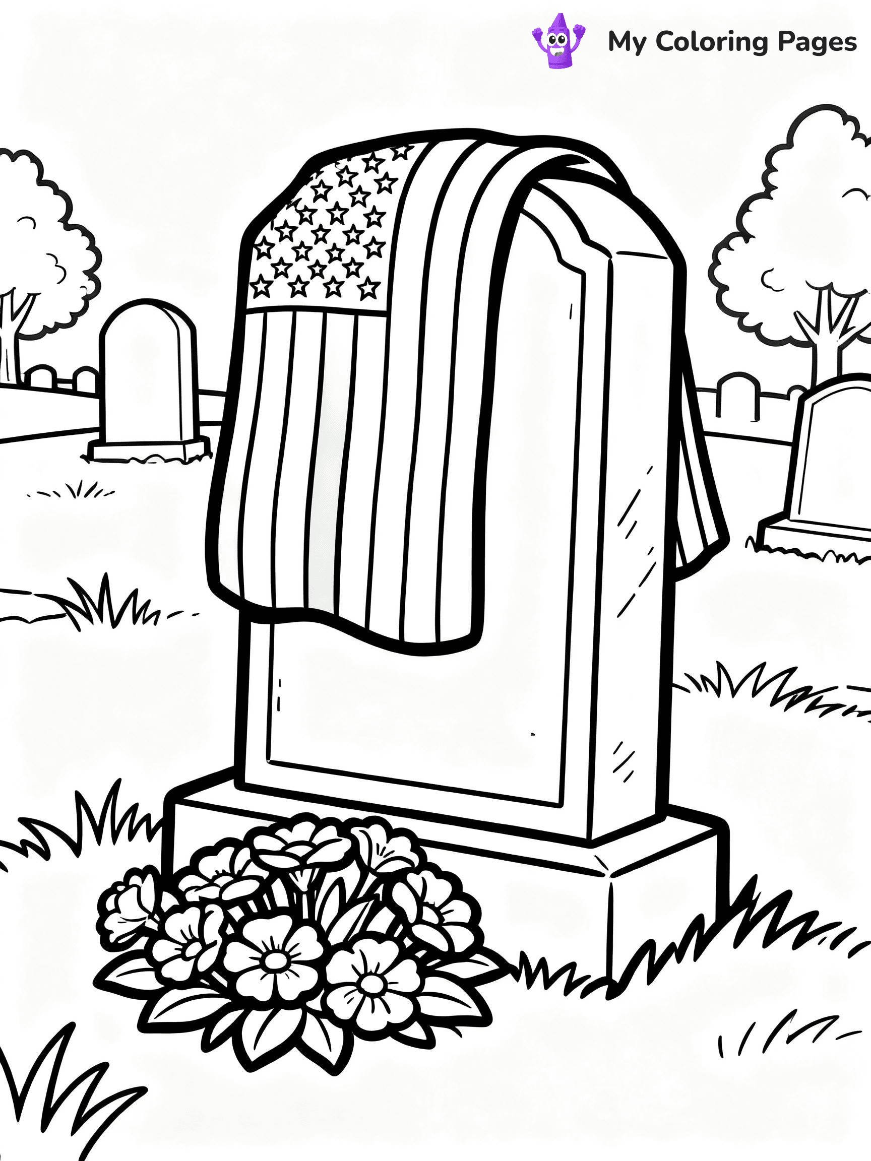 Memorial Day Coloring Pages - 8