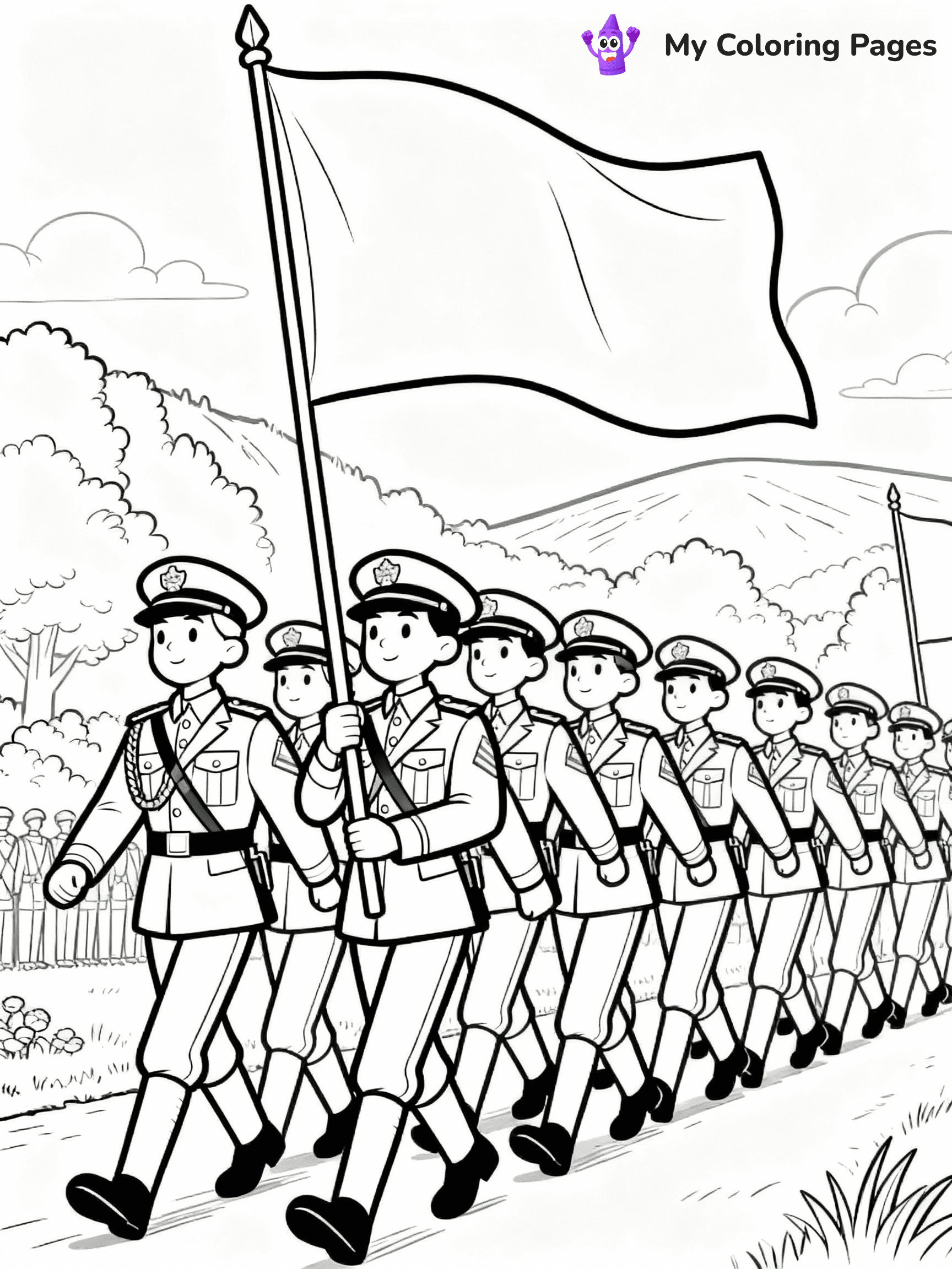 Memorial Day Coloring Pages - 3