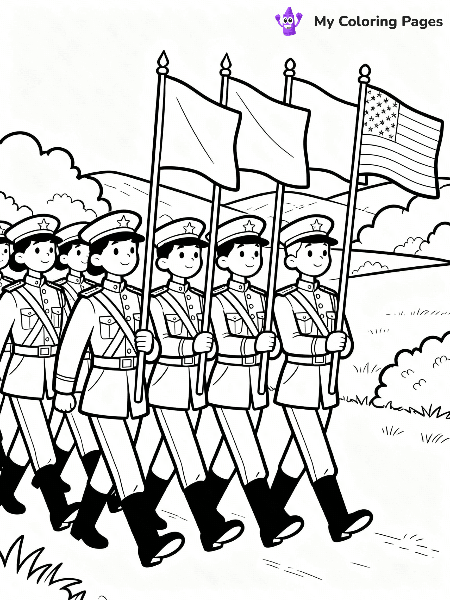 Memorial Day Coloring Pages - 2