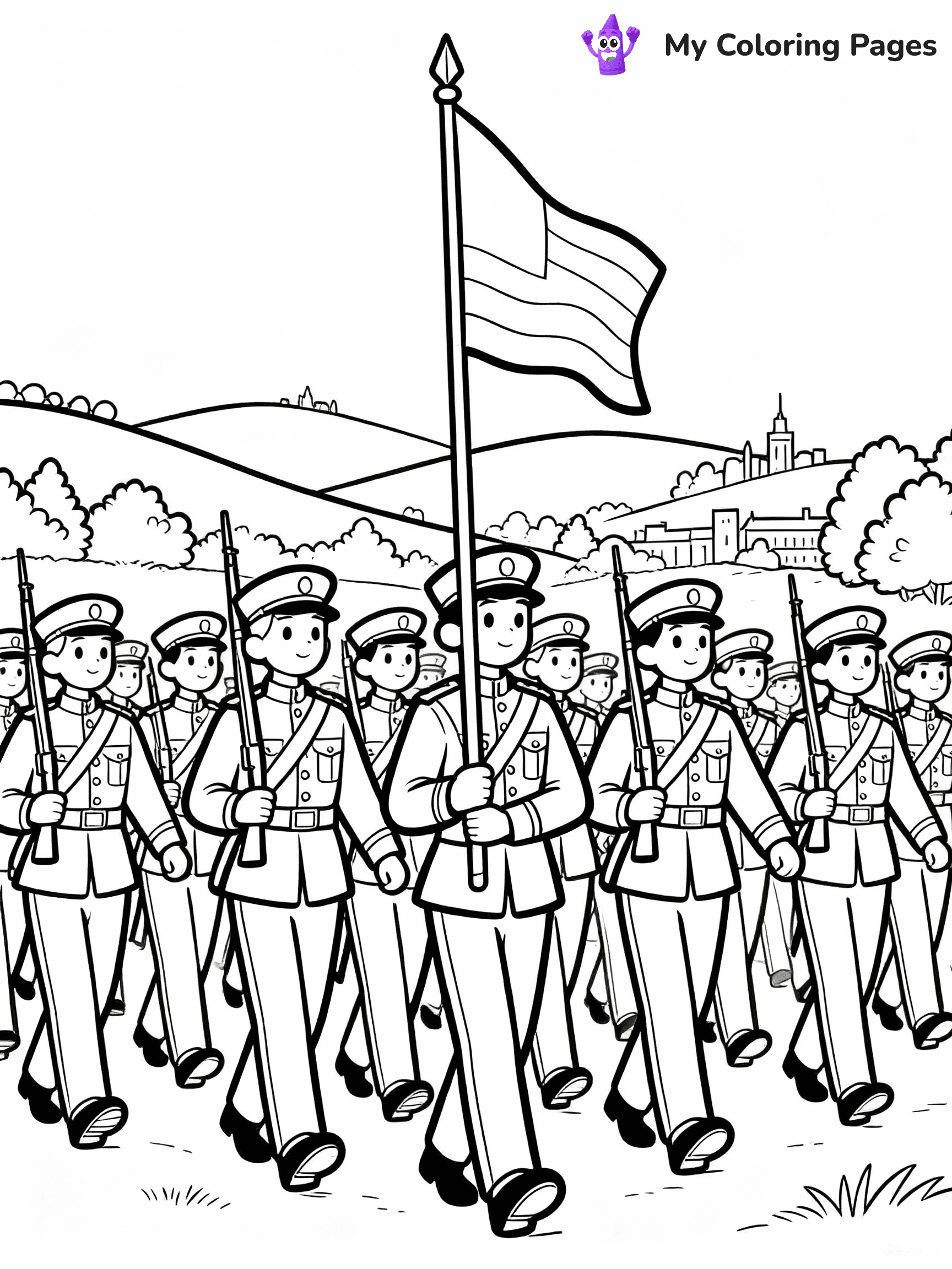 Memorial Day Coloring Pages - 1