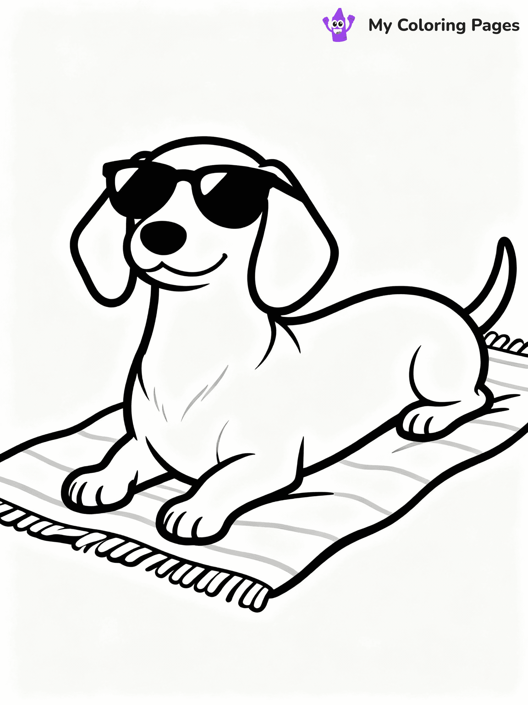 Dachshund Coloring Pages - 36