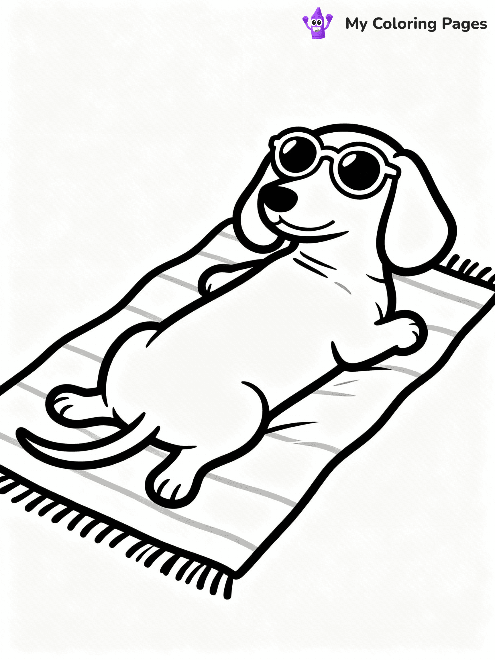 Dachshund Coloring Pages - 32