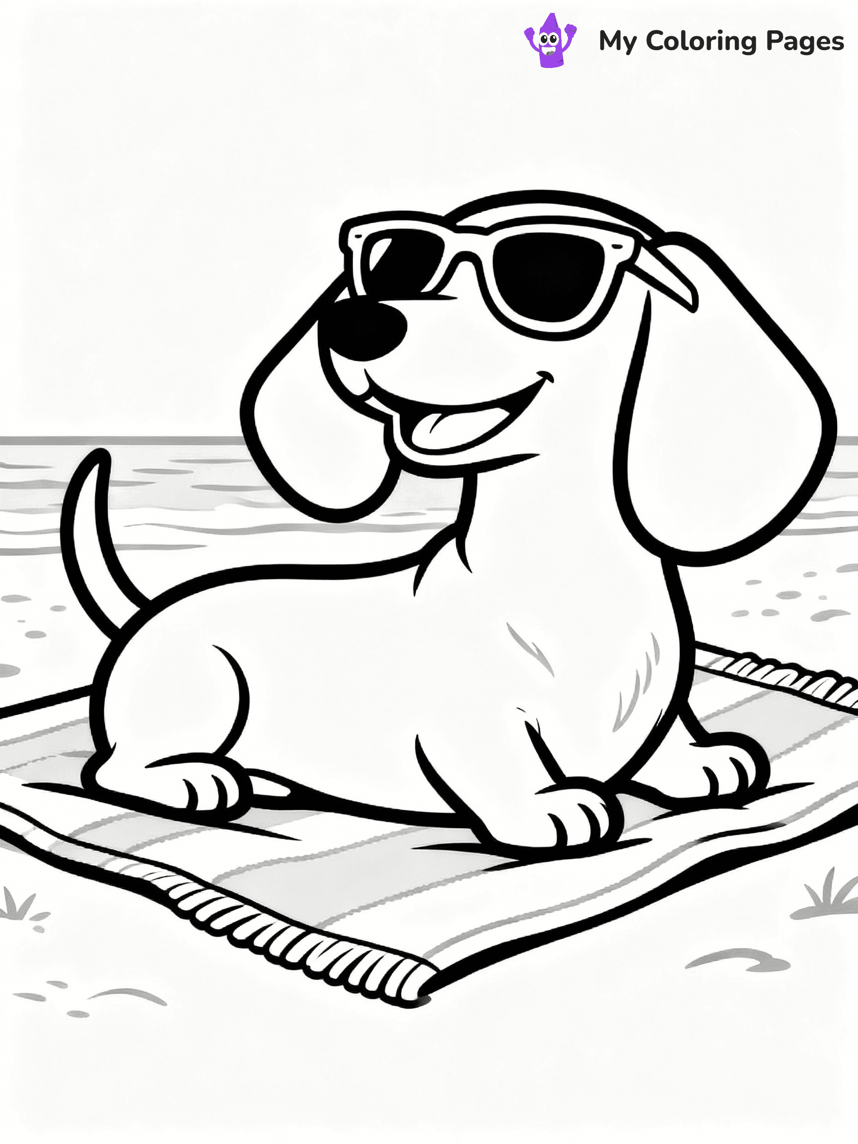 Dachshund Coloring Pages - 31