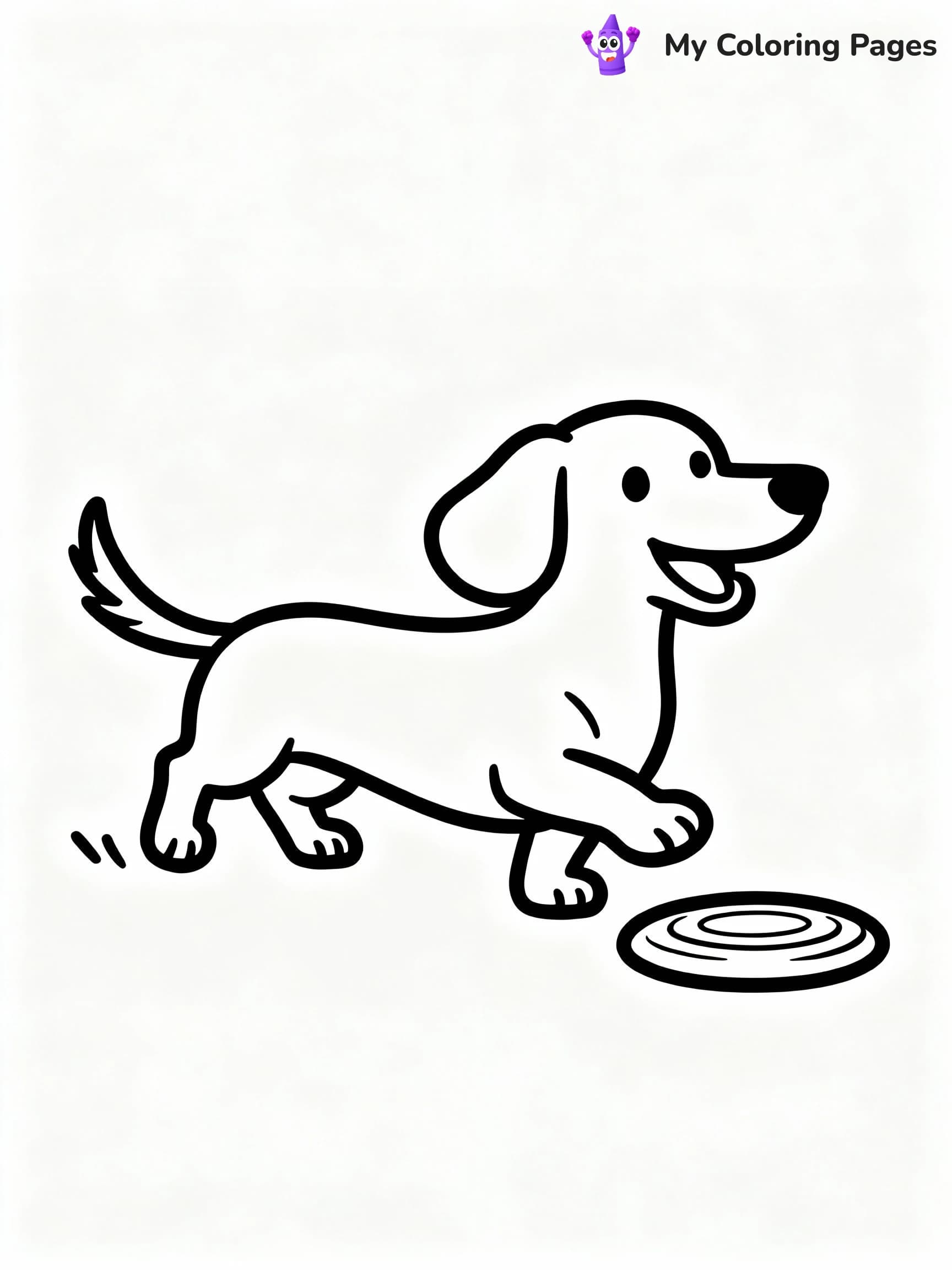 Dachshund Coloring Pages - 19