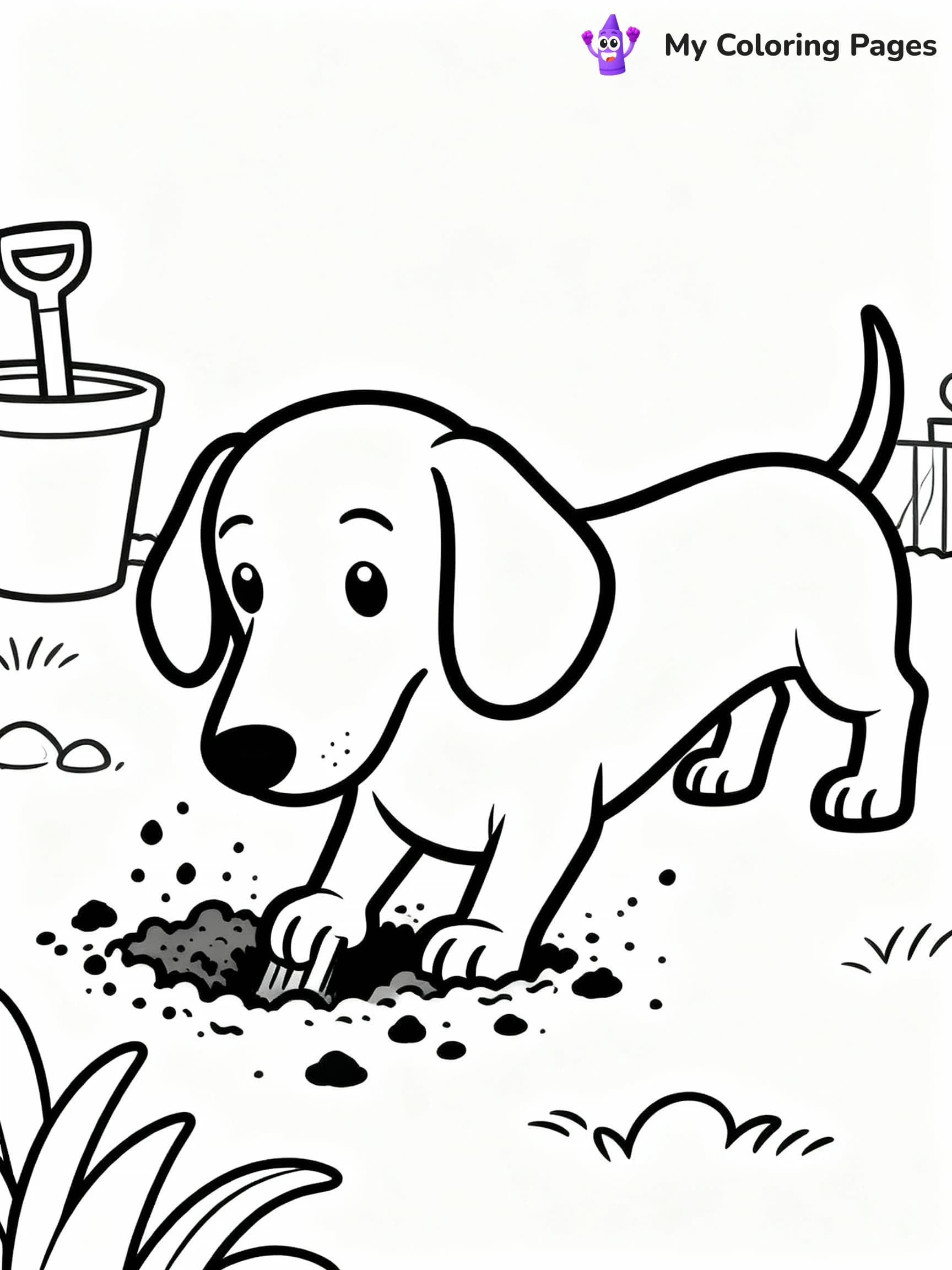 Dachshund Coloring Pages - 11