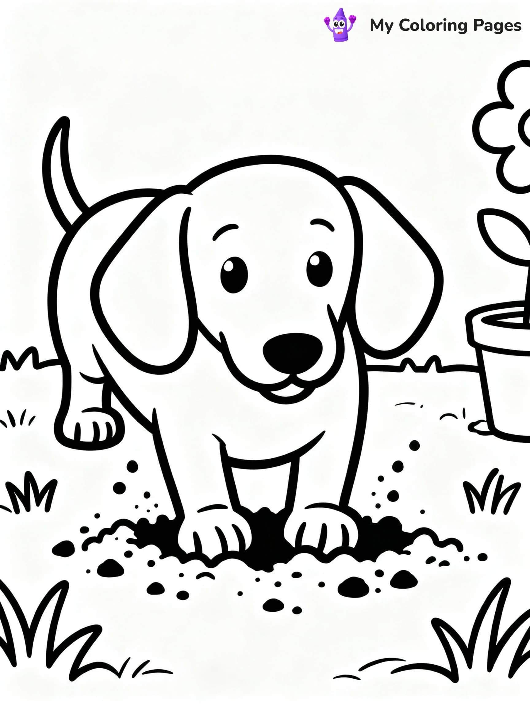 Dachshund Coloring Pages - 10