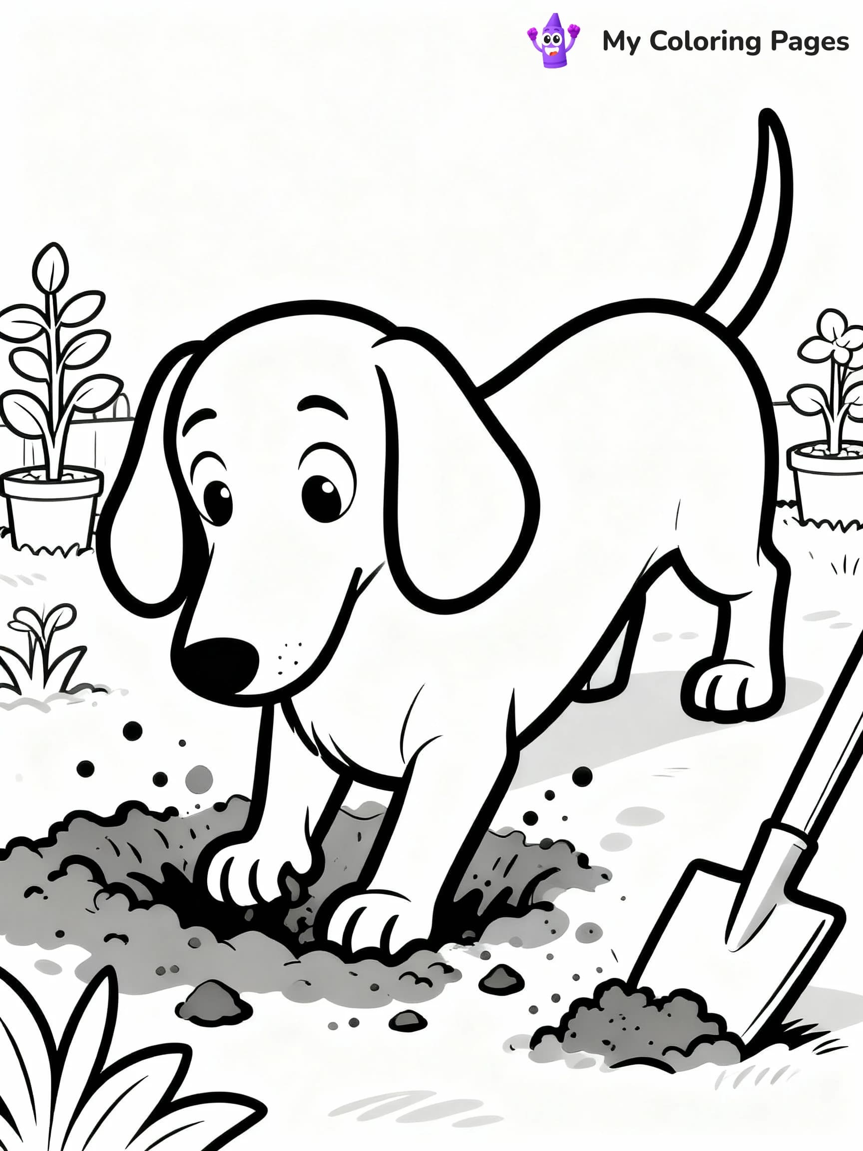 Dachshund Coloring Pages - 7