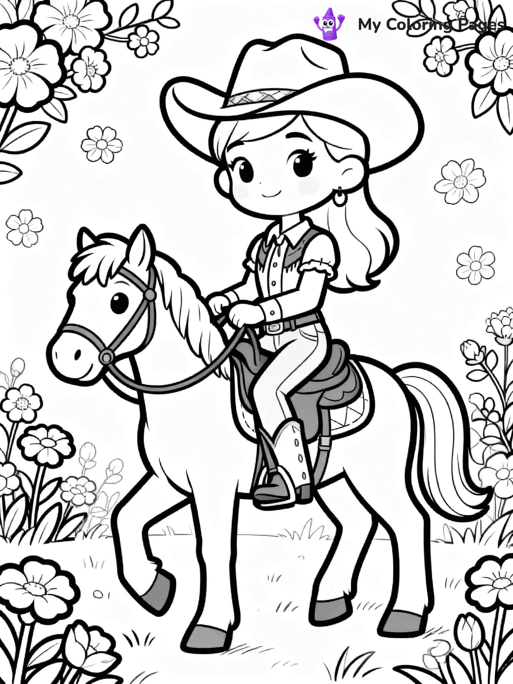Preppy Coloring Pages - 31