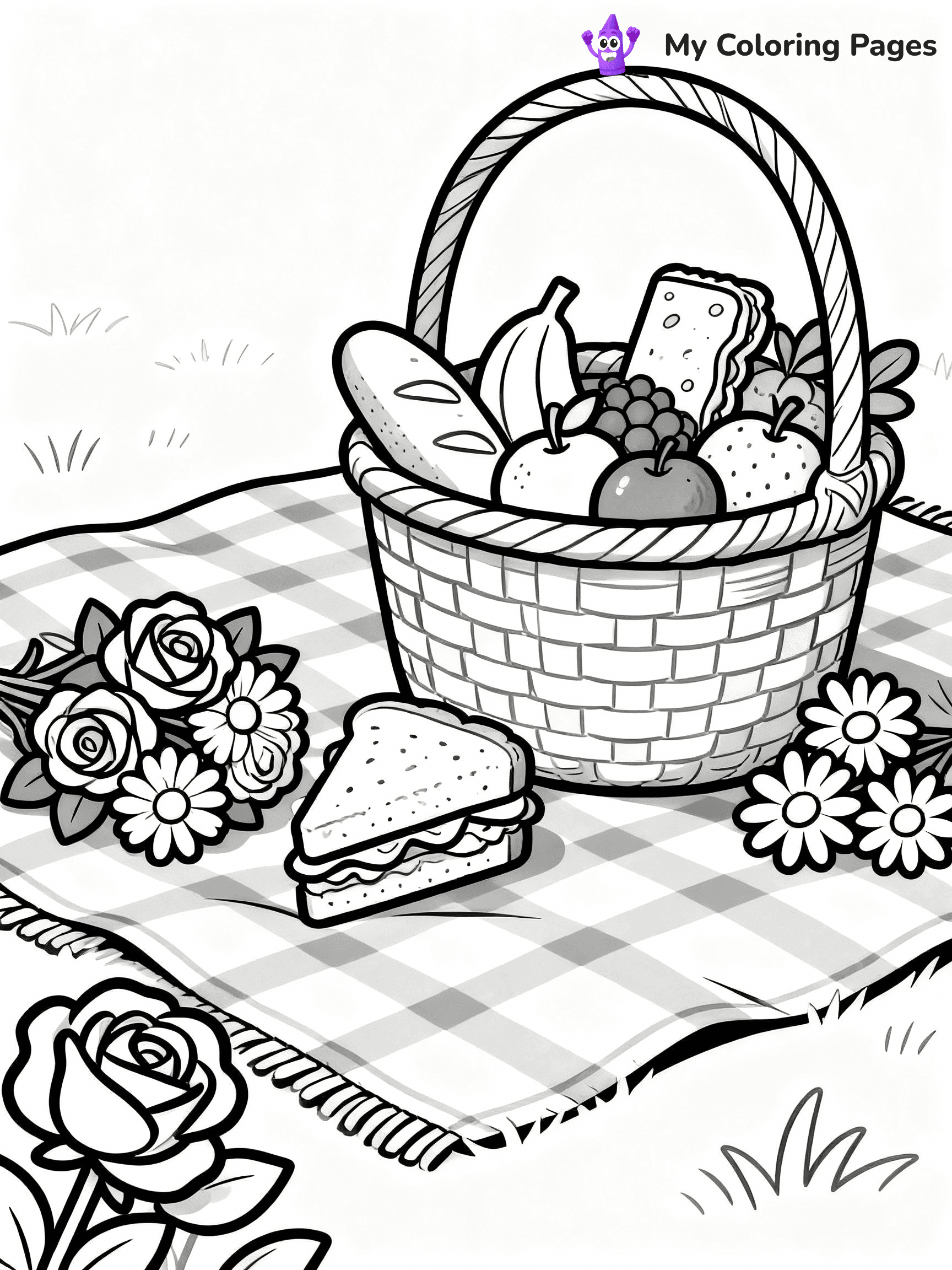 Preppy Coloring Pages - 2