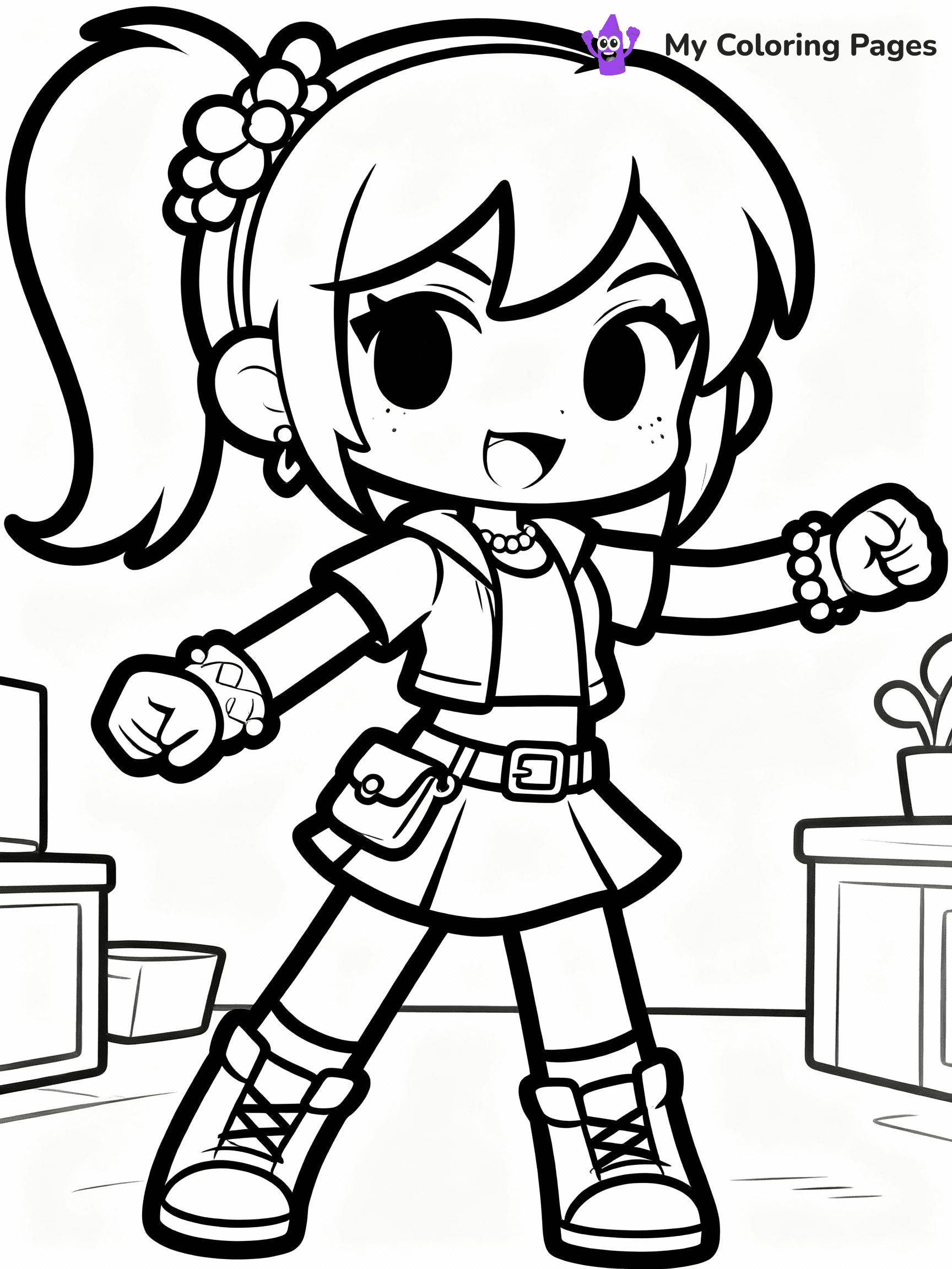 Gacha Life Coloring Pages - 27