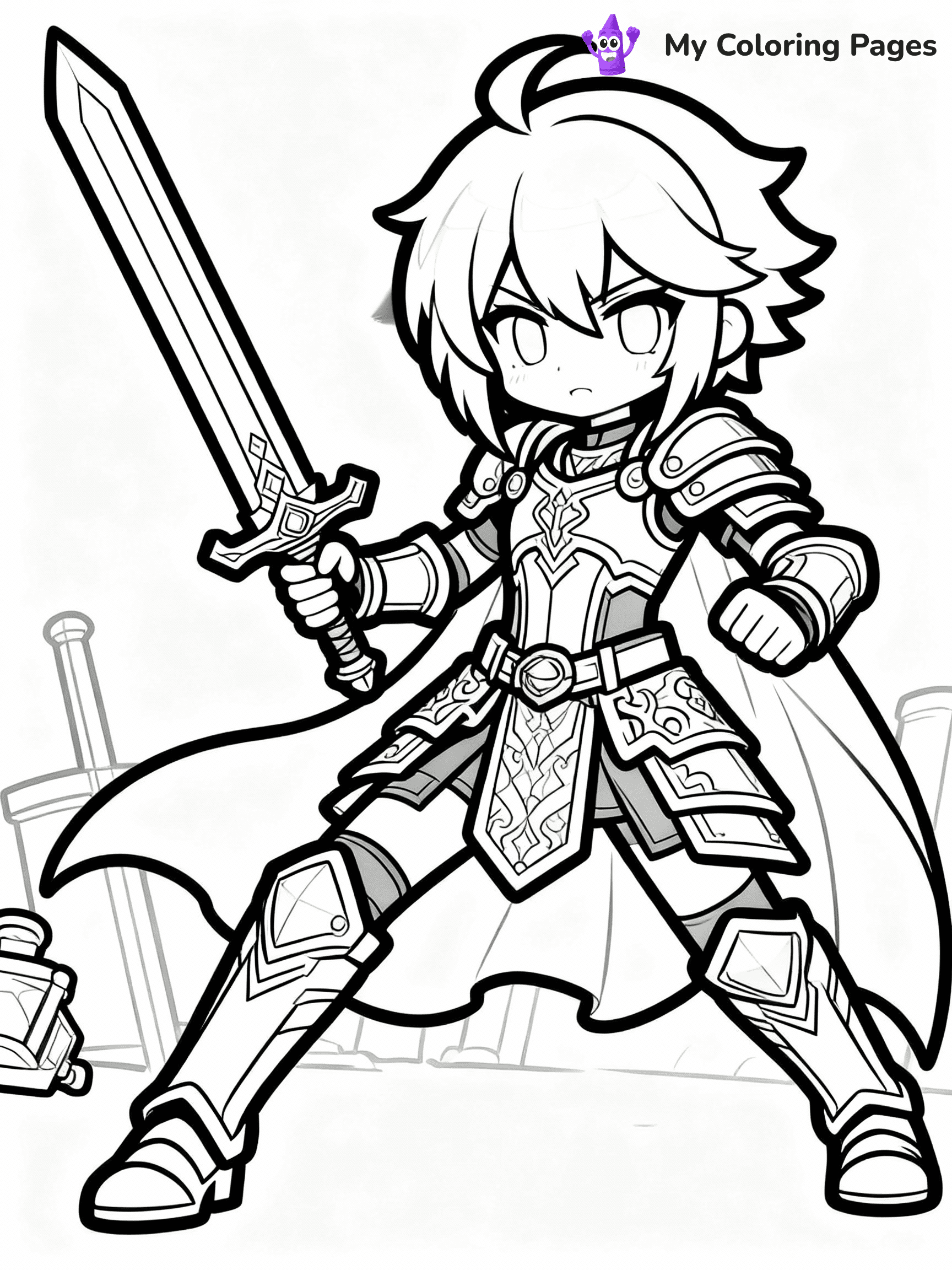 Gacha Life Coloring Pages - 16