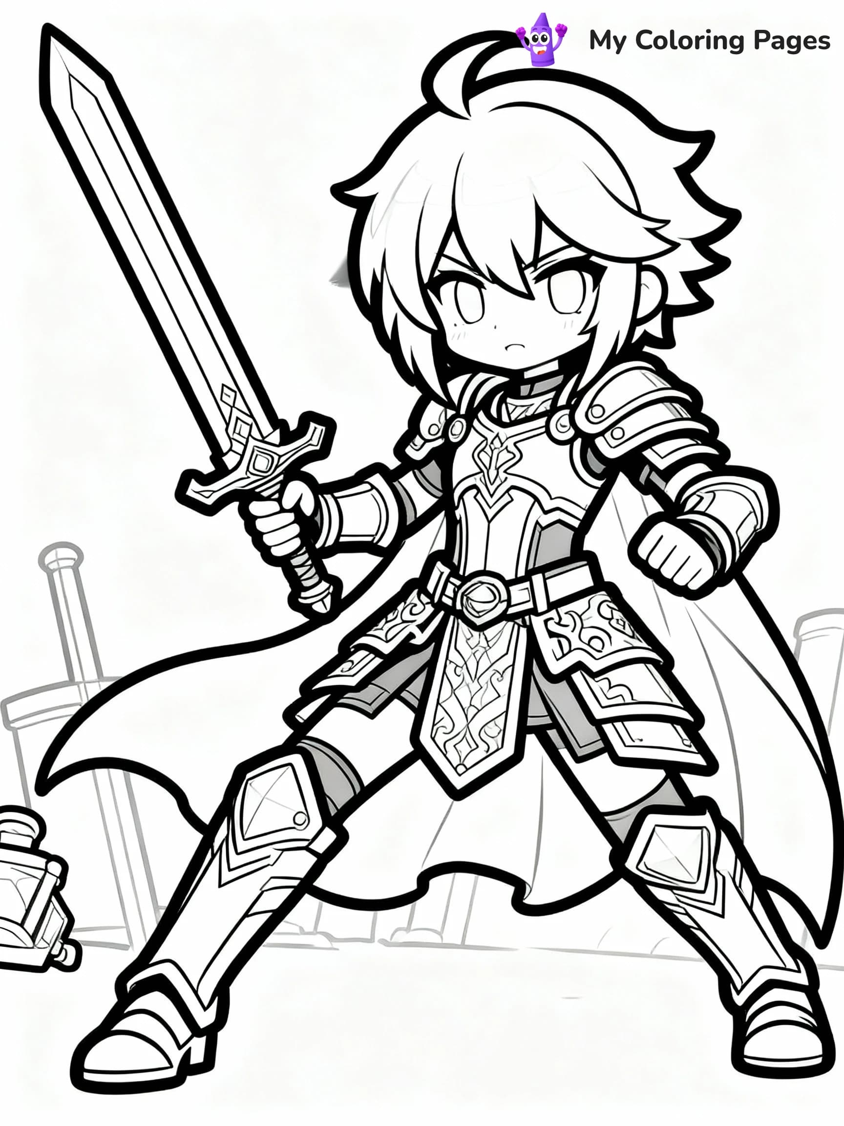 Gacha Life Coloring Pages - 16
