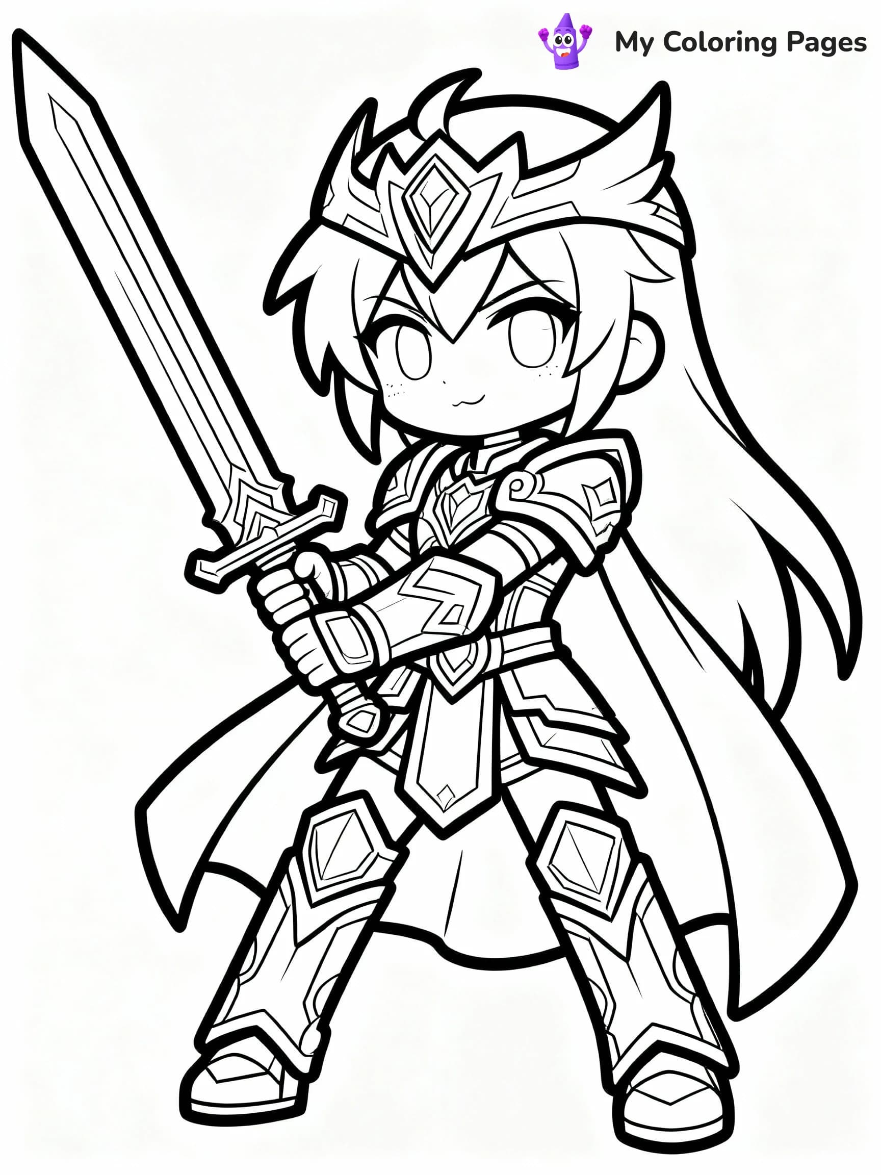 Gacha Life Coloring Pages - 15