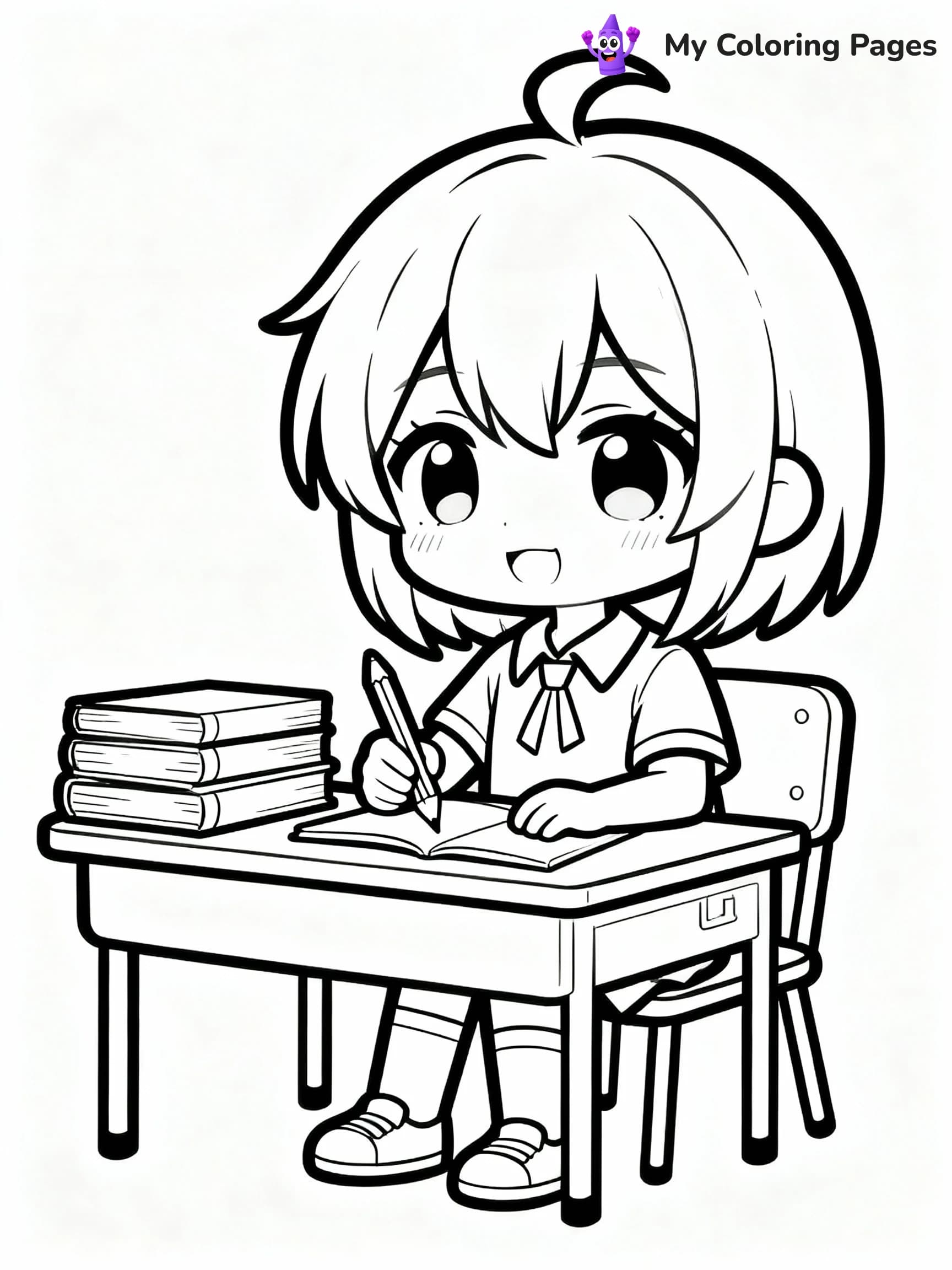 Gacha Life Coloring Pages - 10