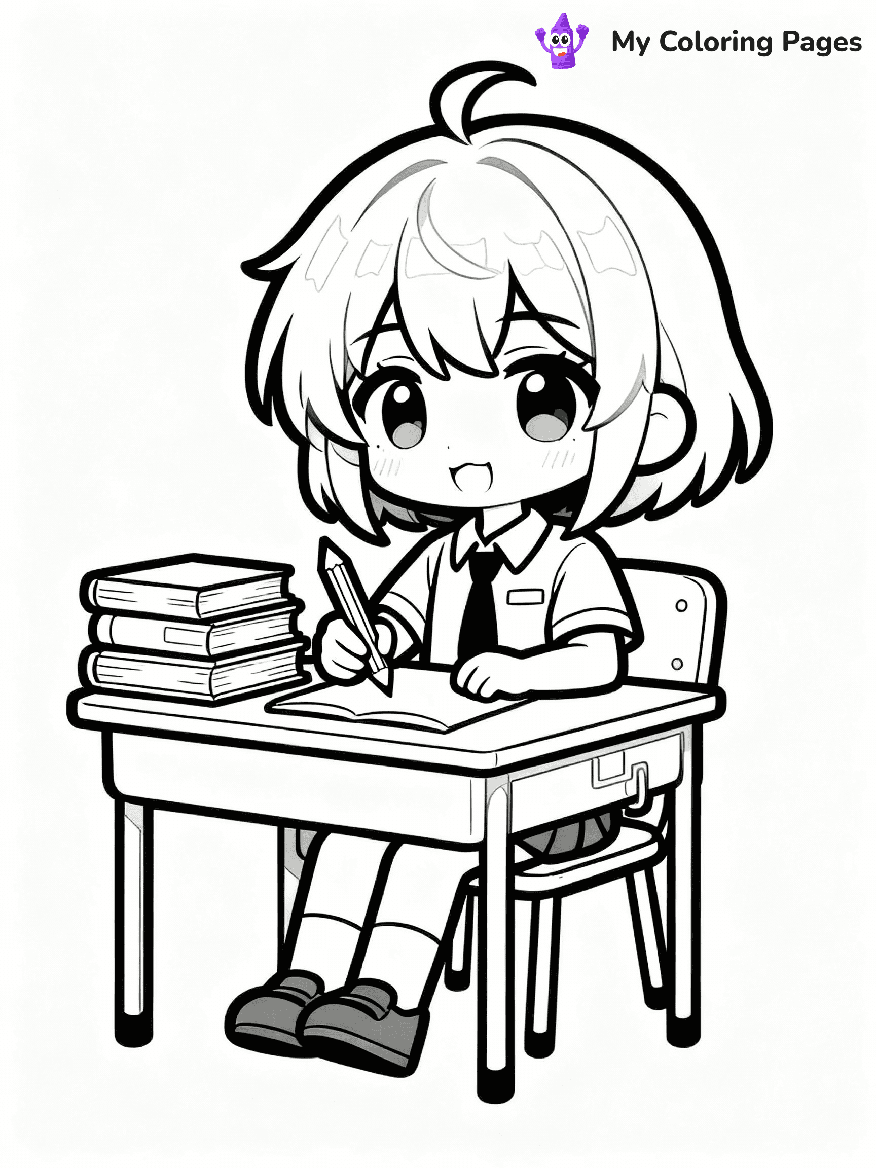 Gacha Life Coloring Pages - 8