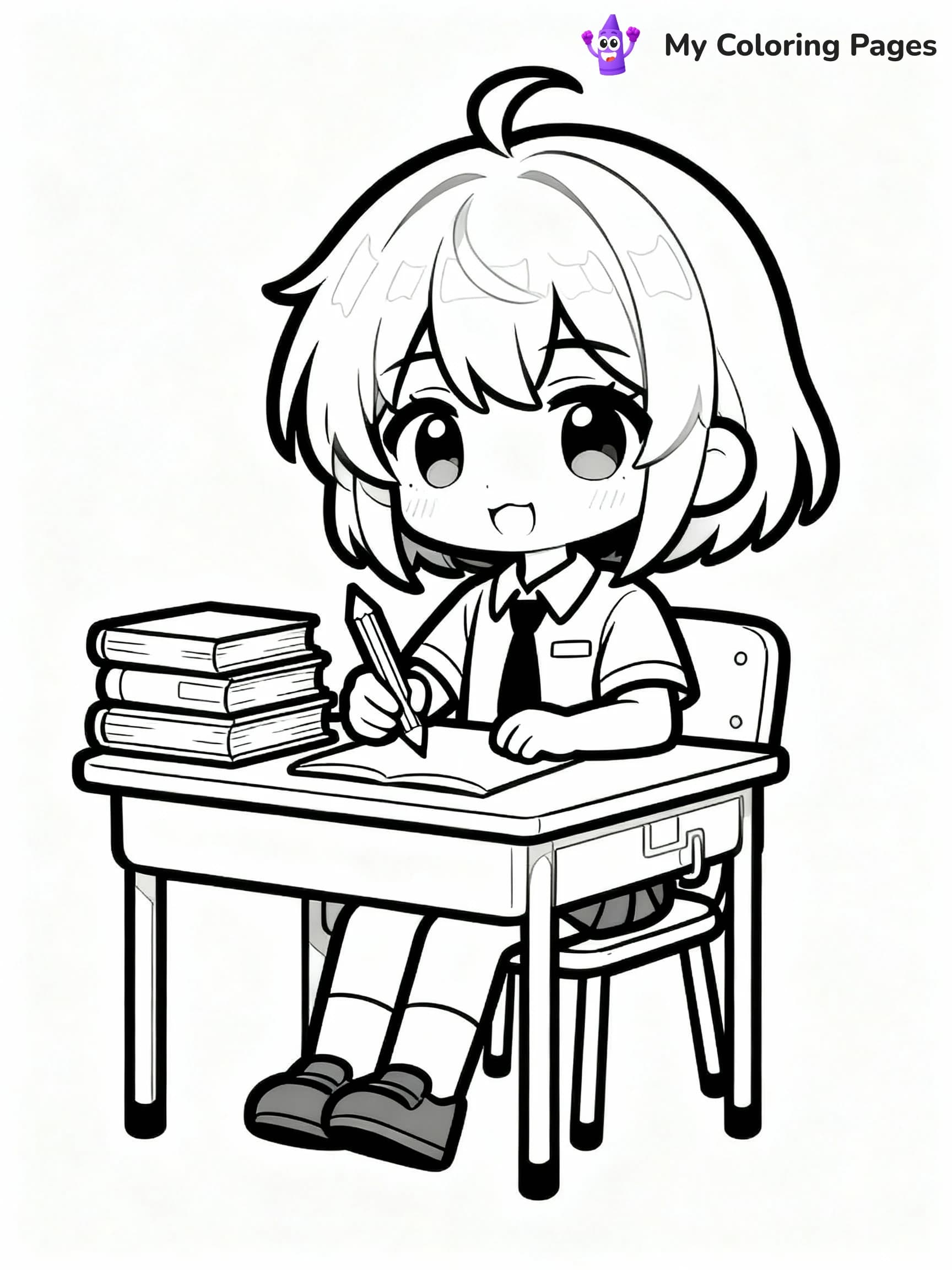 Gacha Life Coloring Pages - 8