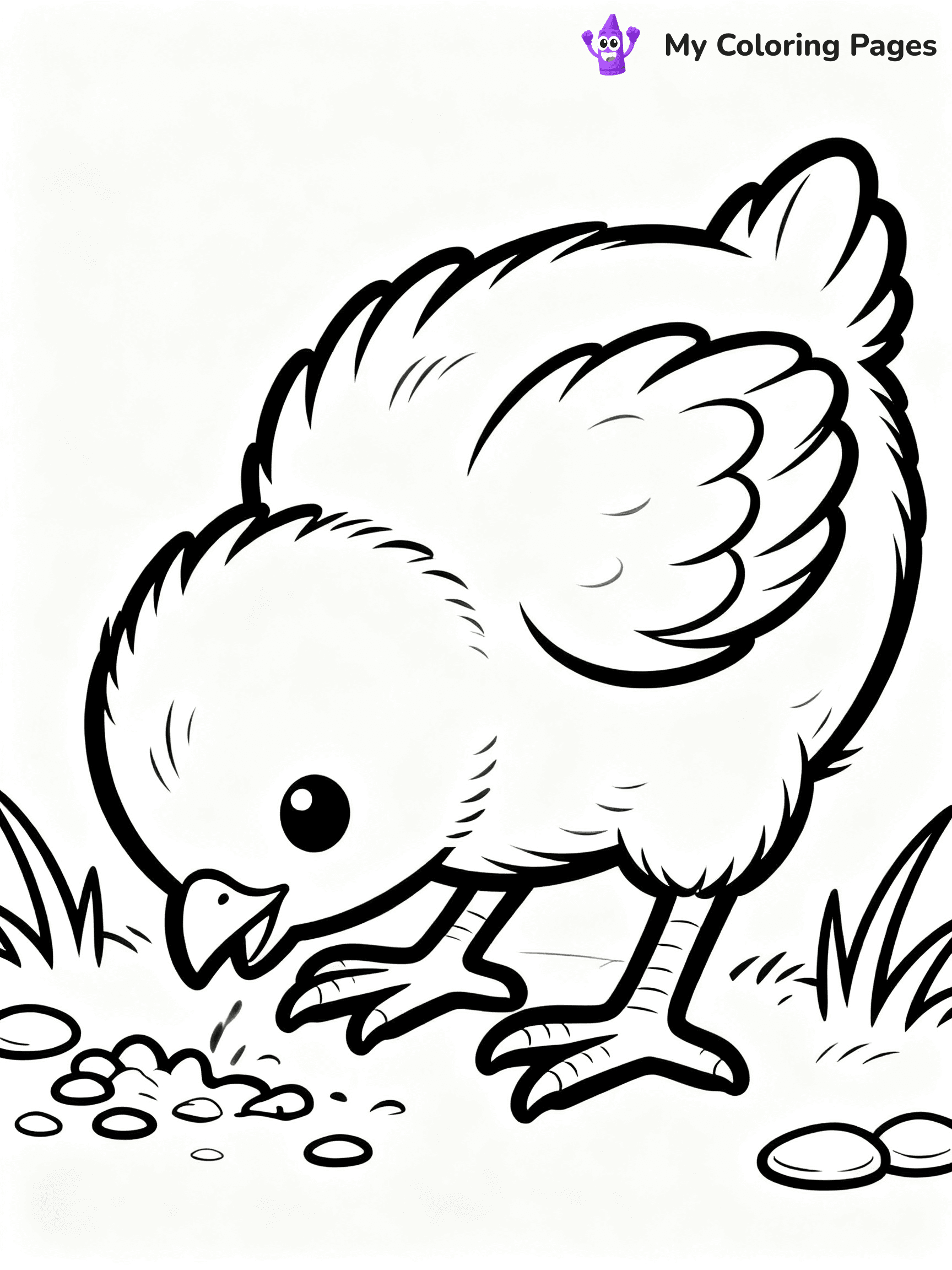 Baby Animal Coloring Pages - 100