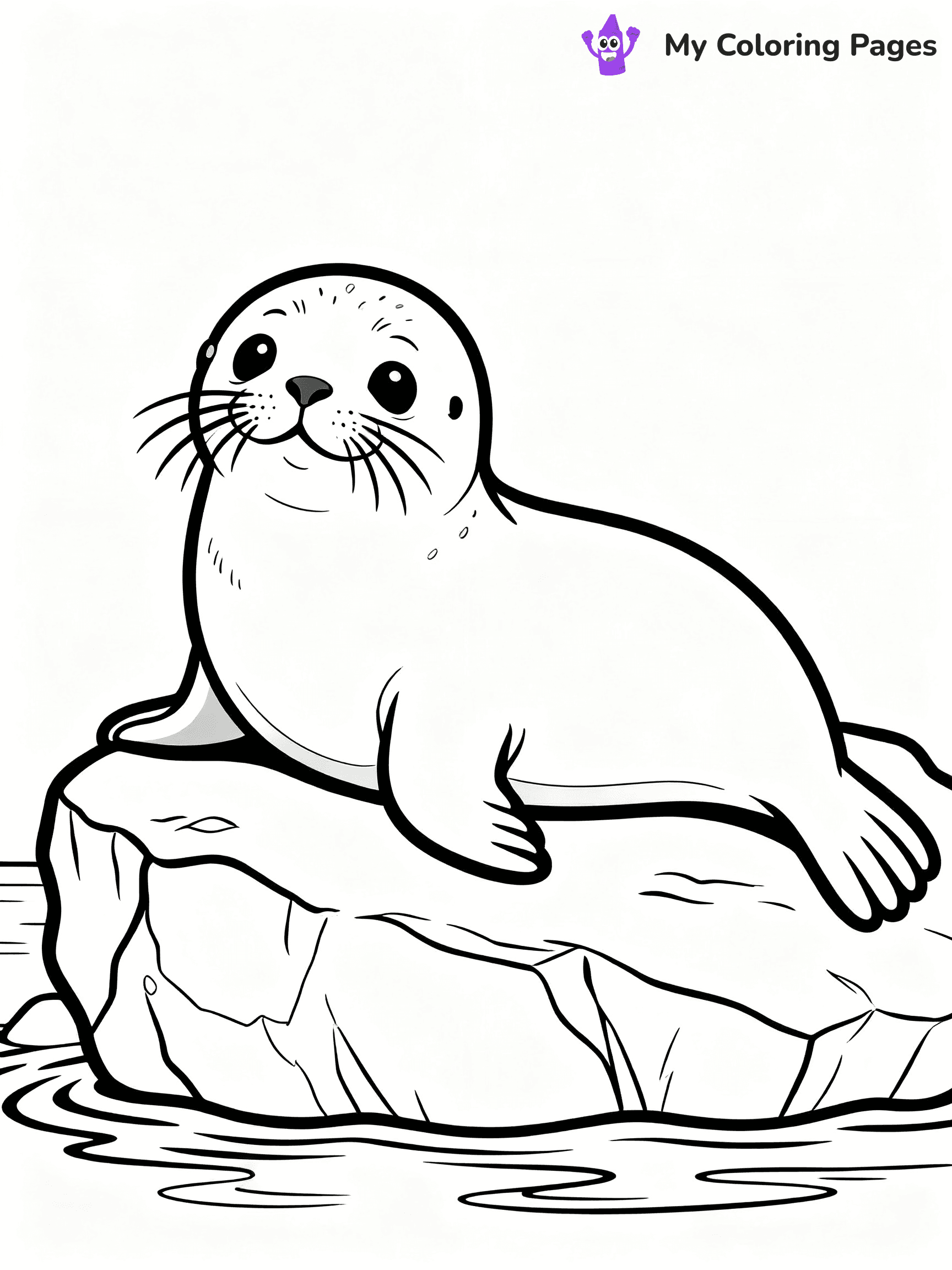 Baby Animal Coloring Pages - 62