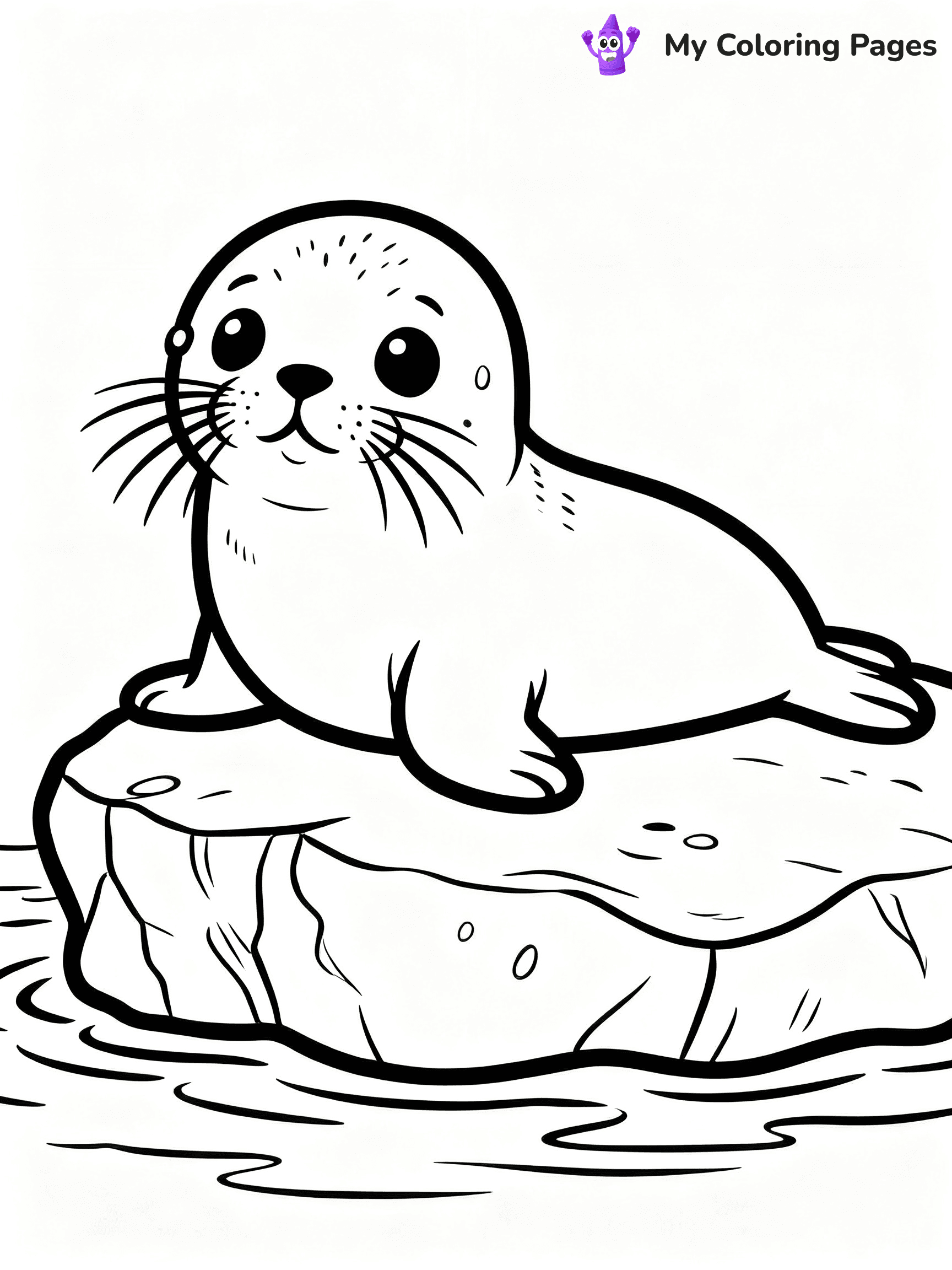 Baby Animal Coloring Pages - 61