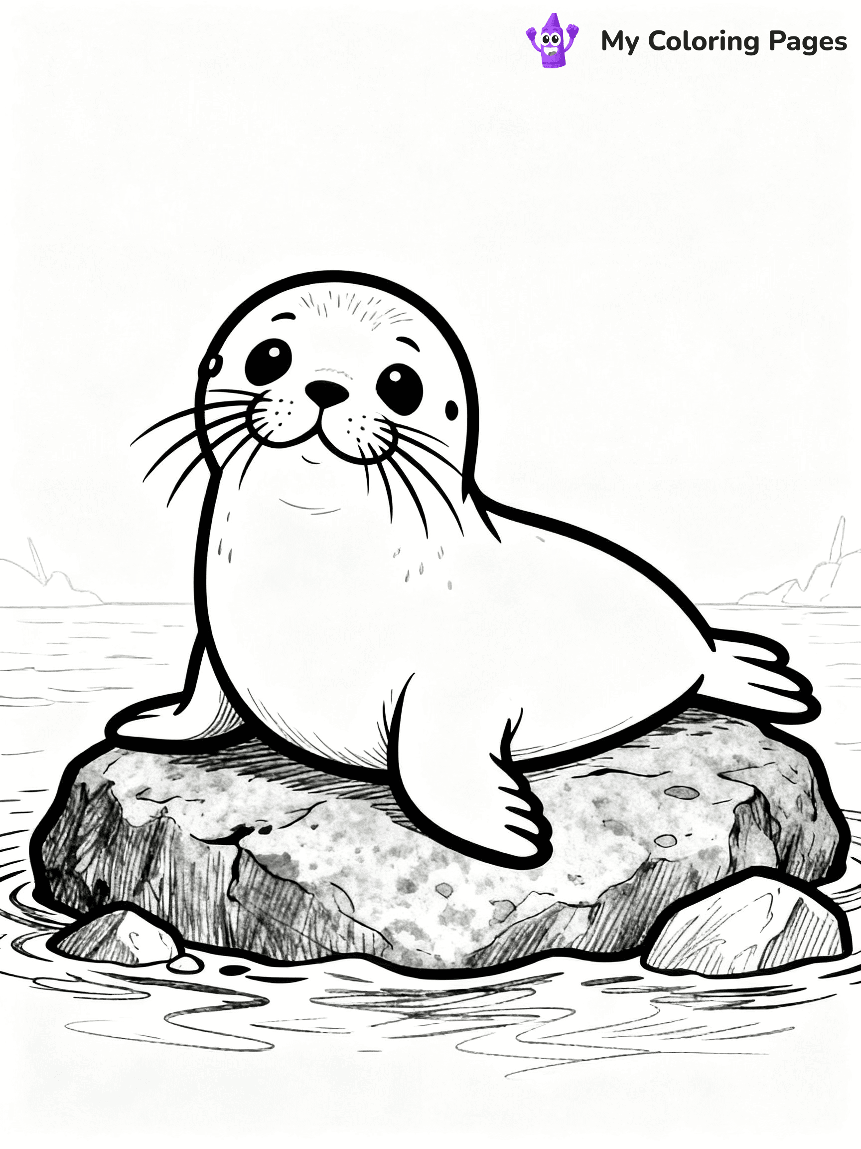 Baby Animal Coloring Pages - 59