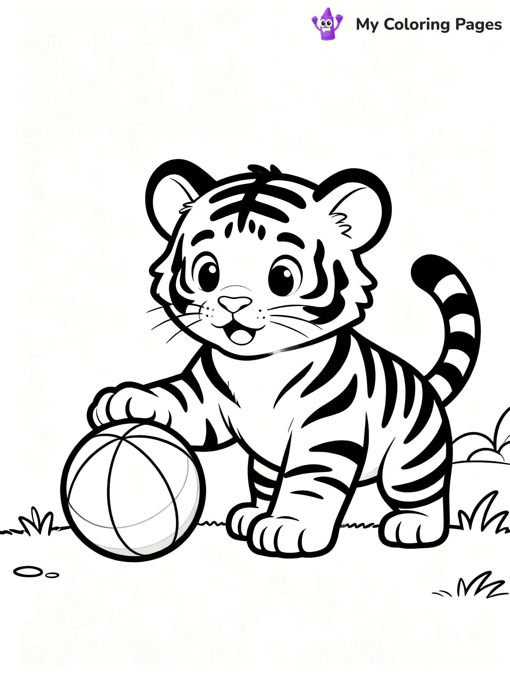 Baby Animal Coloring Pages - 53