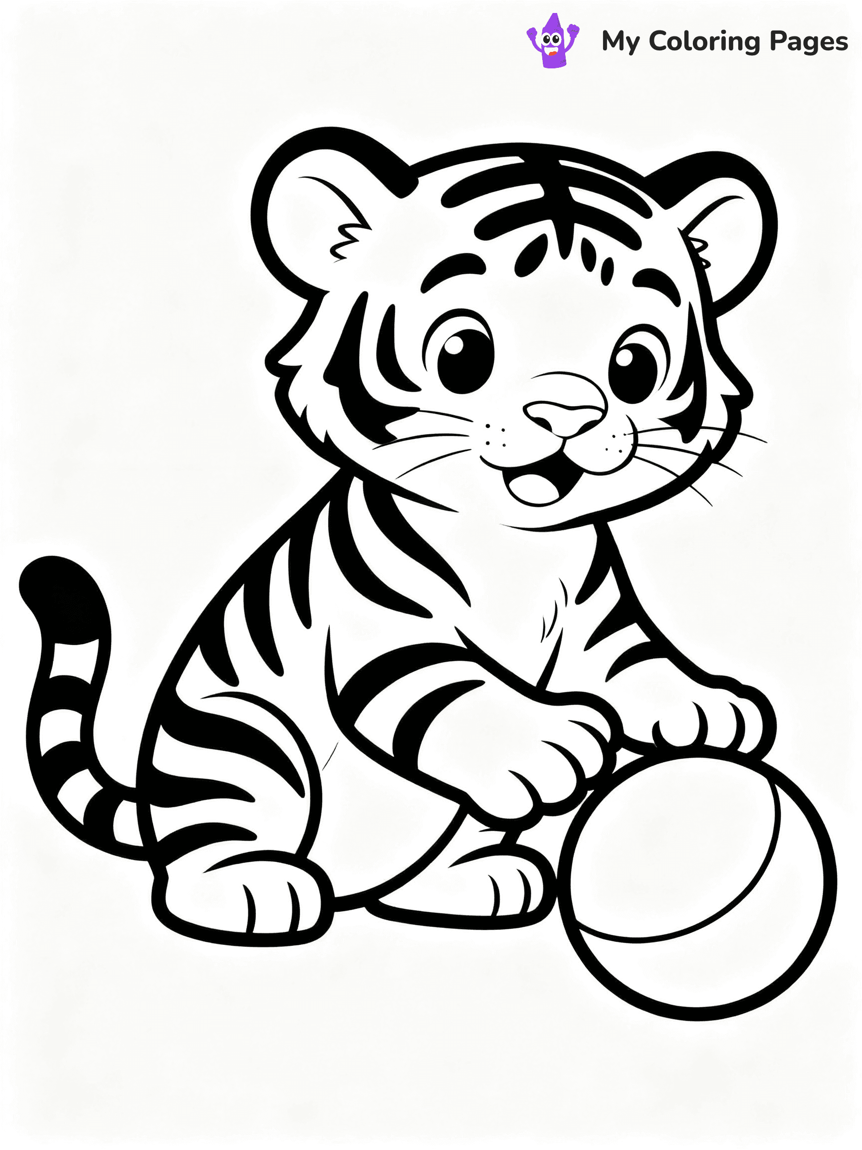 Baby Animal Coloring Pages - 52