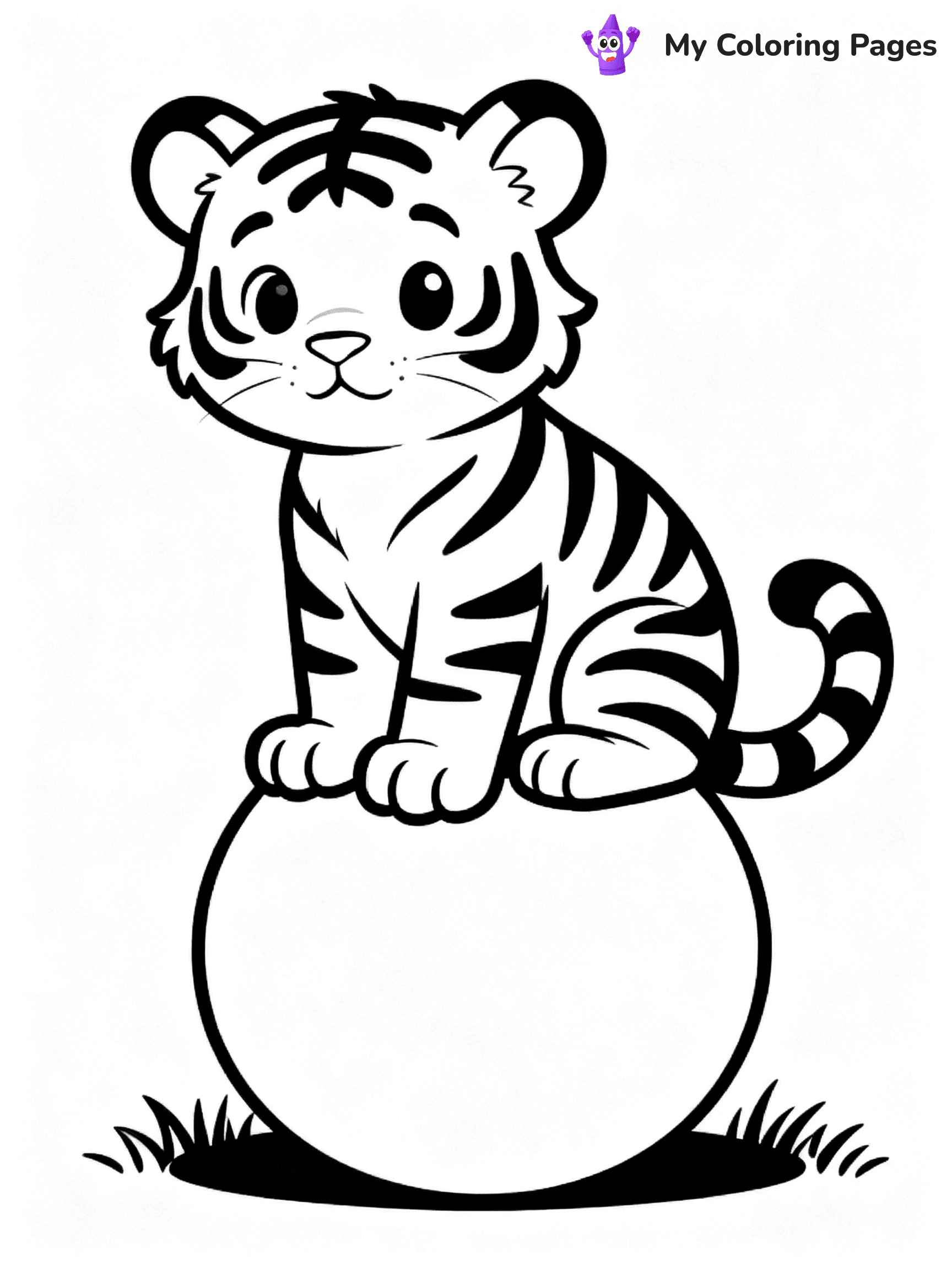 Baby Animal Coloring Pages - 51