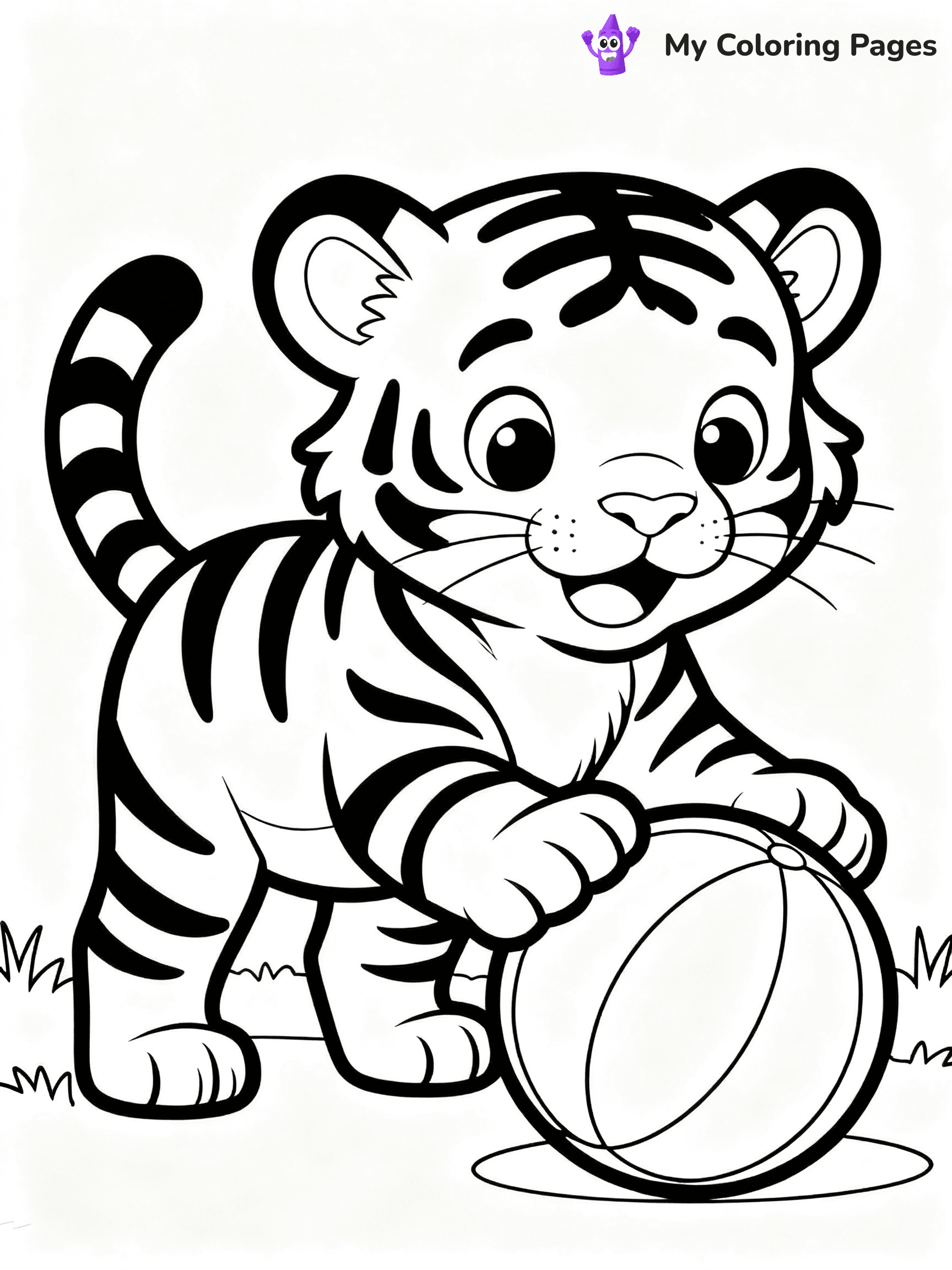 Baby Animal Coloring Pages - 50