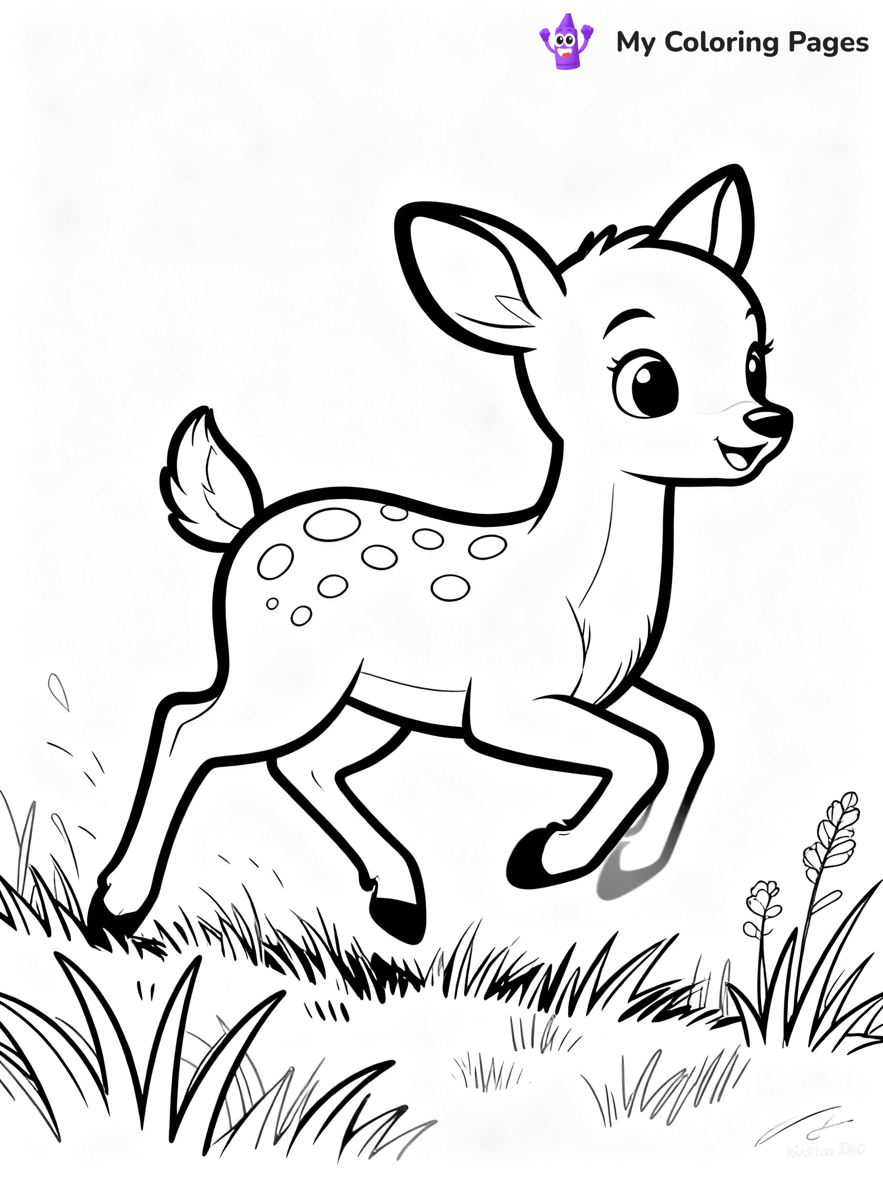 Baby Animal Coloring Pages - 31