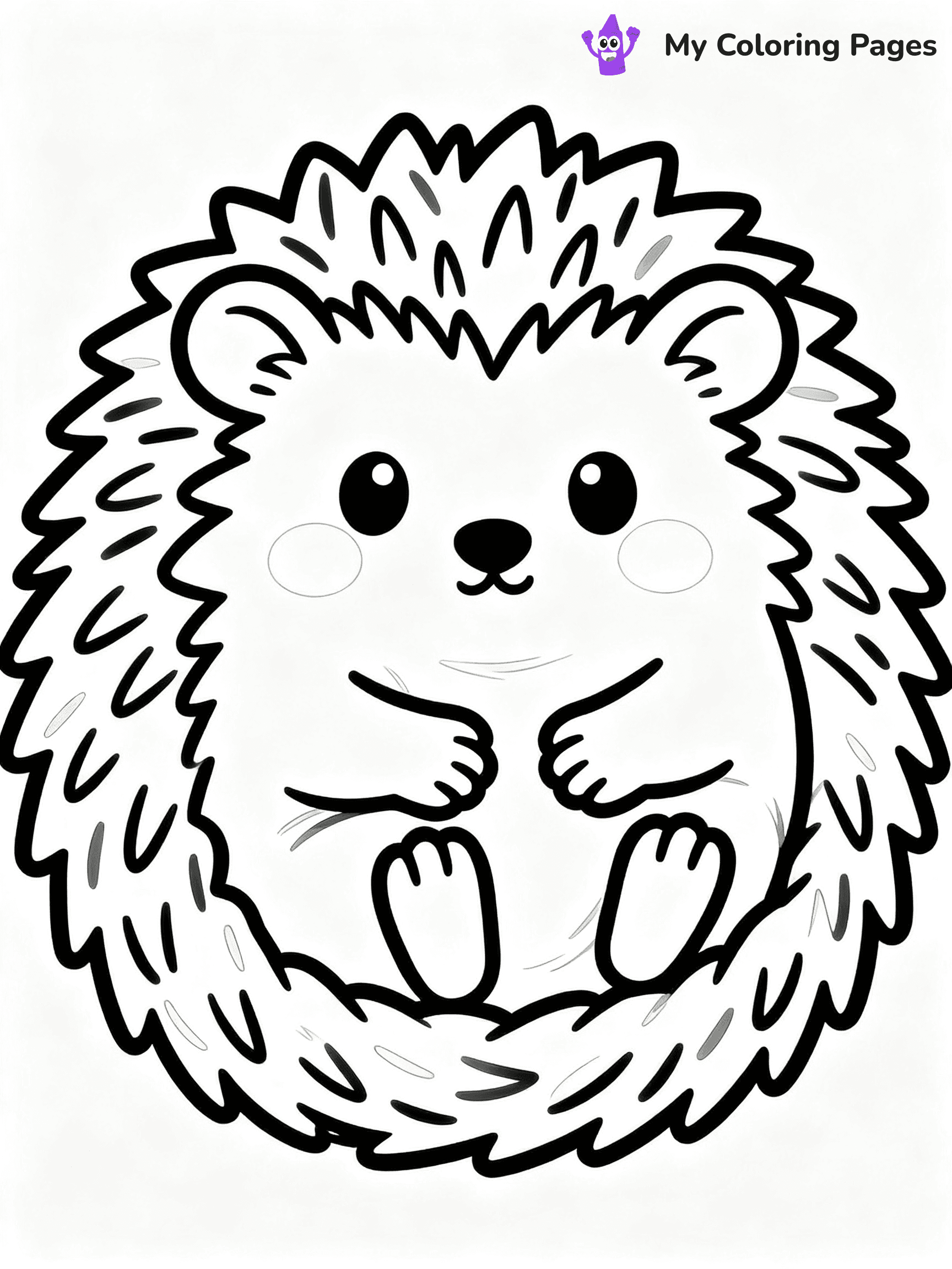 Baby Animal Coloring Pages - 28