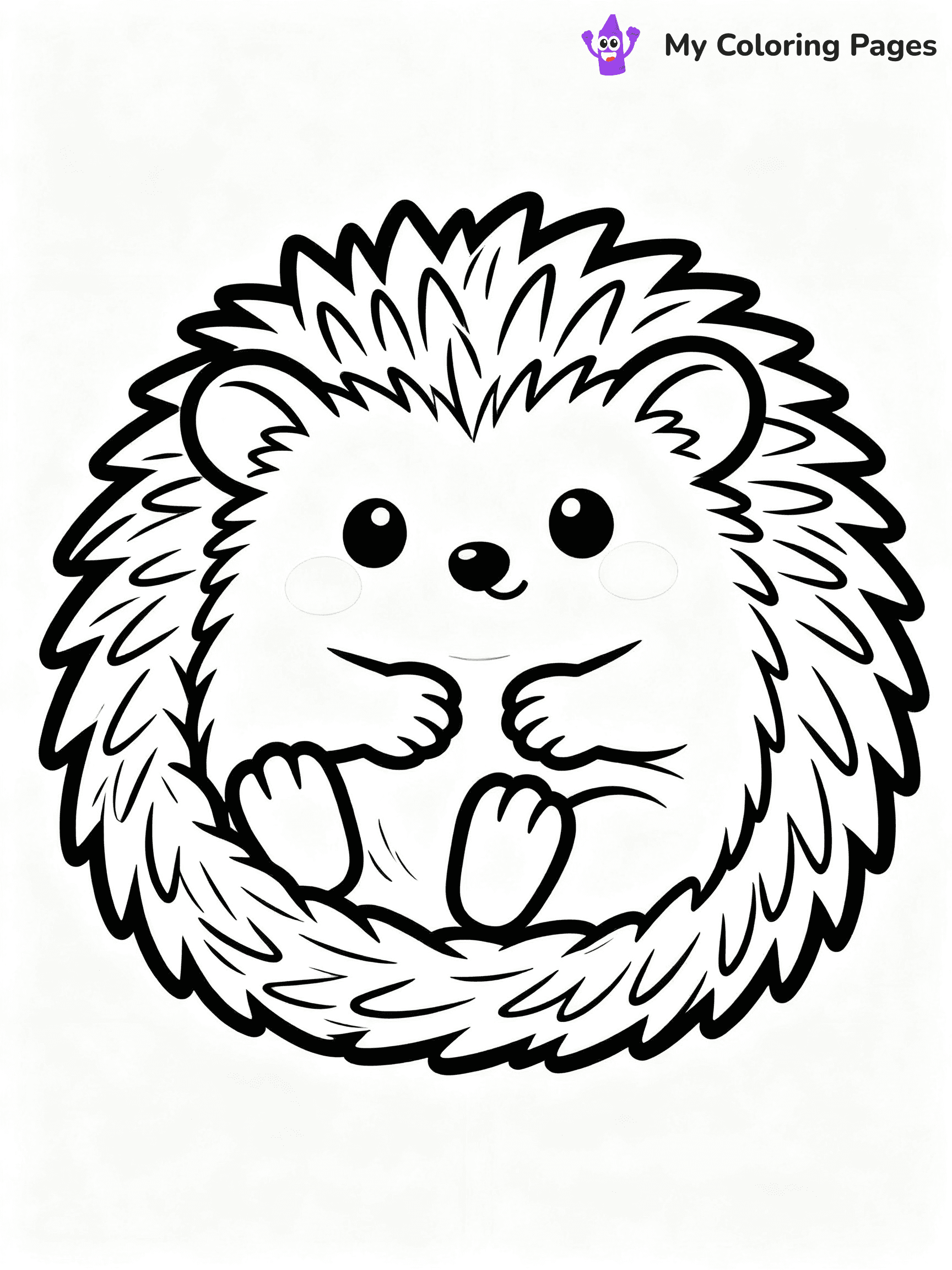 Baby Animal Coloring Pages - 27